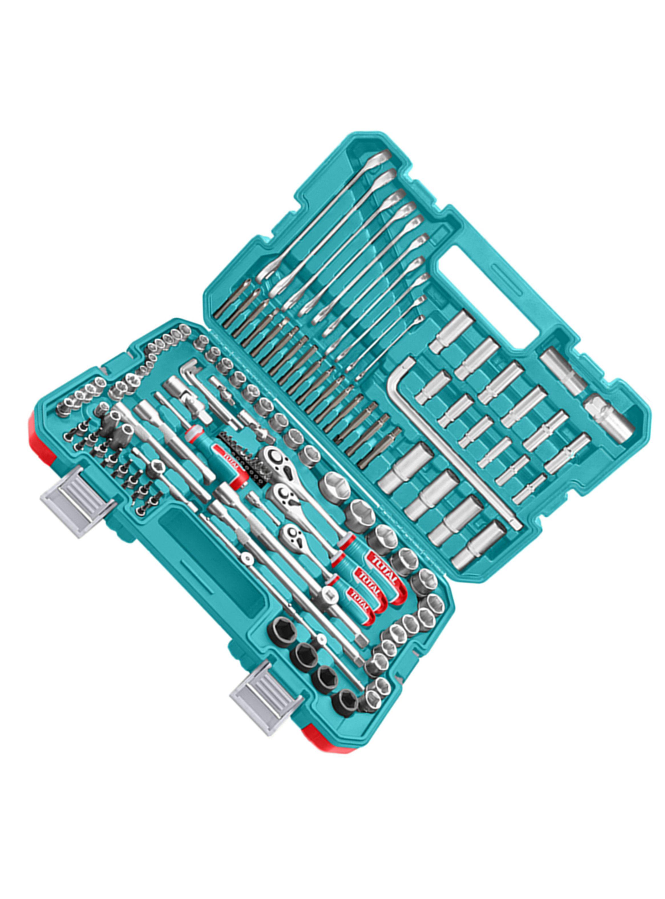 Kit Set Juego Dados Chicharra 1/4 3/8 1/2 139 Piezas Total-2