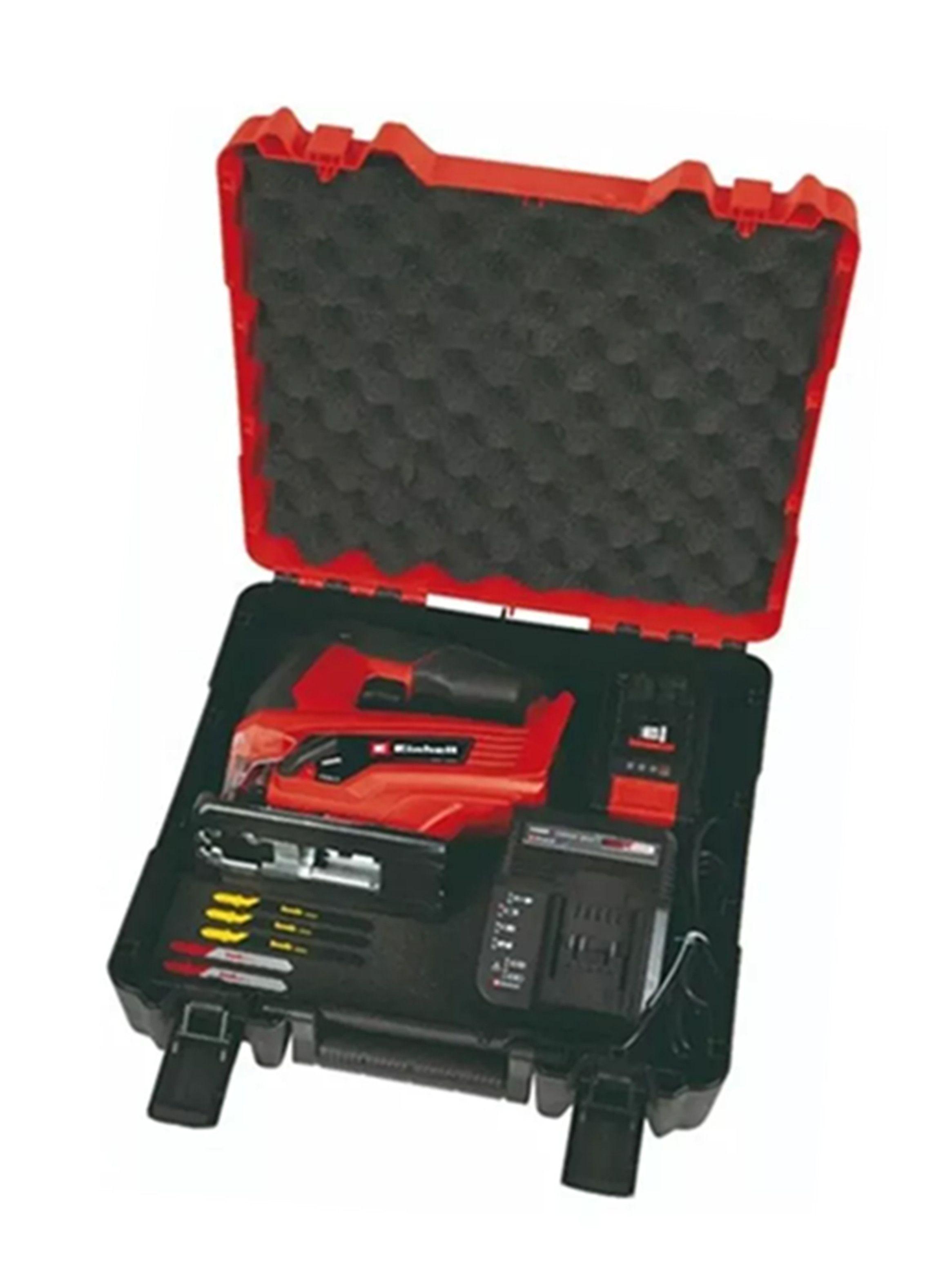 Sierra Caladora 18v C/5 Hojas Bat+ Carg+ Linterna-1