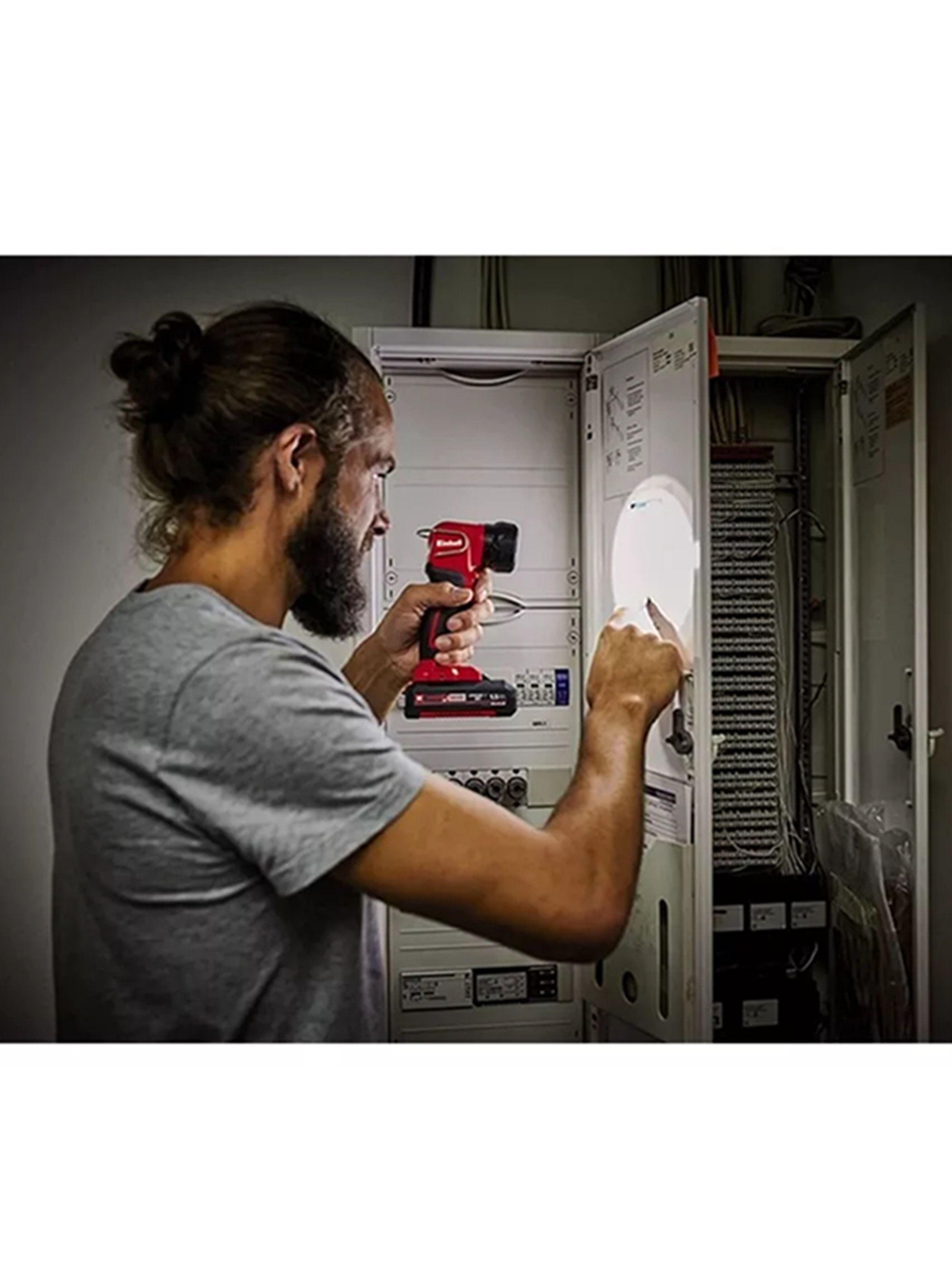 Sierra Caladora 18v C/5 Hojas Bat+ Carg+ Linterna-2