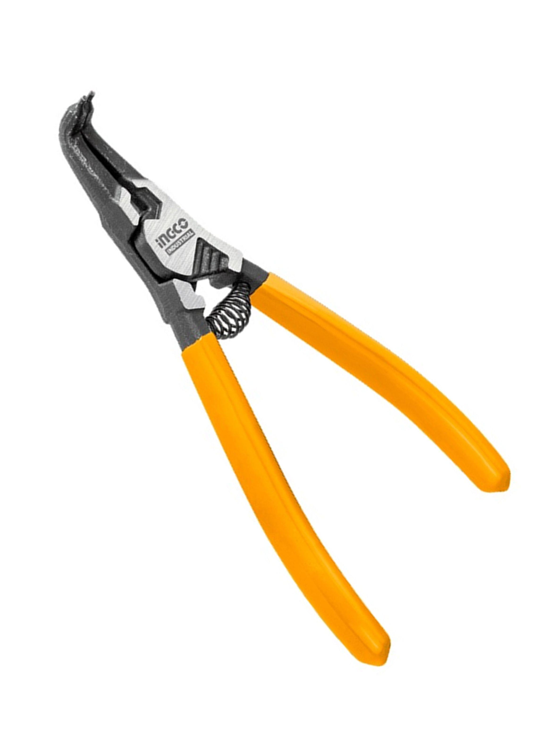 Alicate Sacaseguro Curvo 7 Pulg Ingco Hccp261802-0