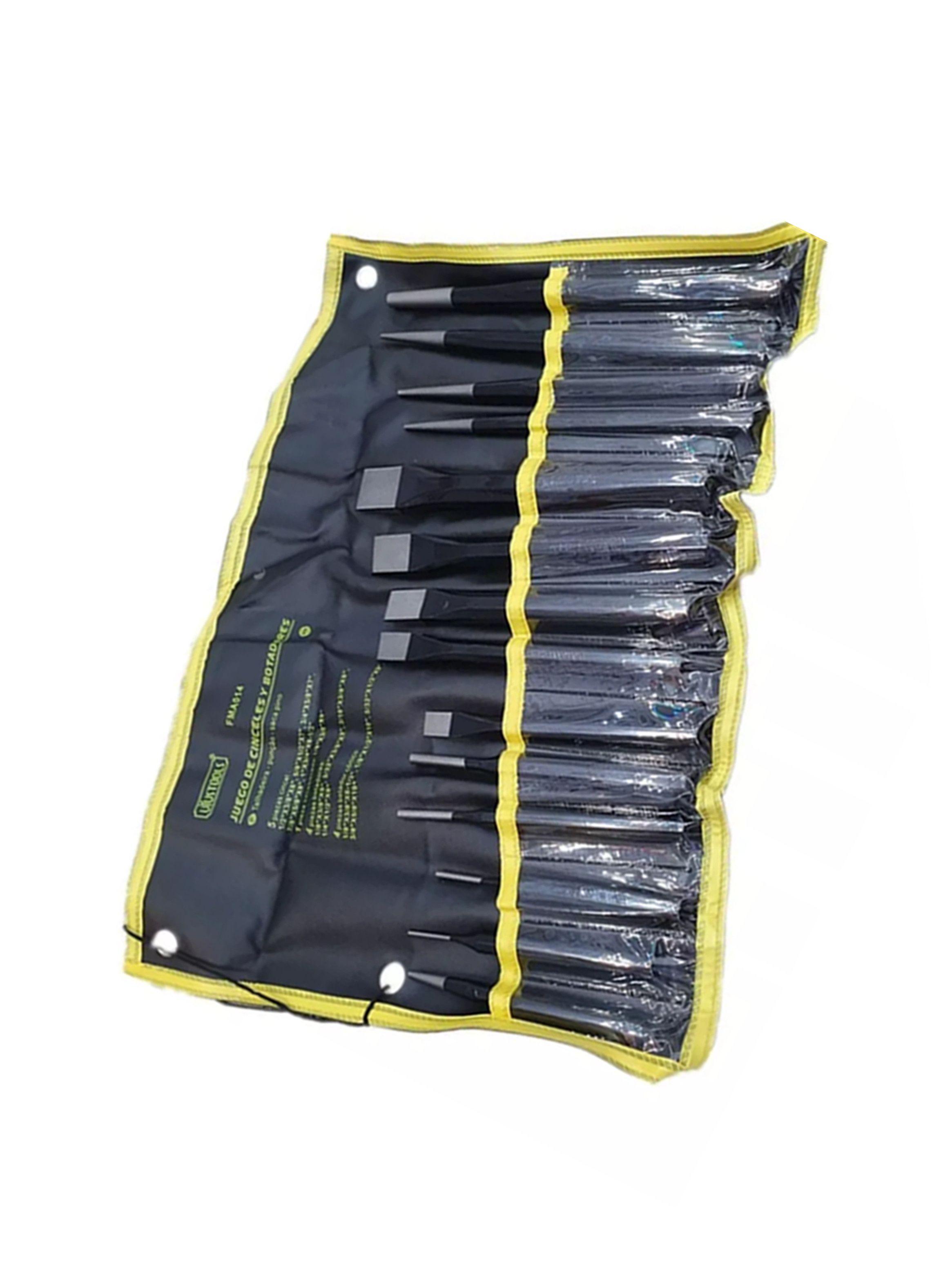 Juego De Cinceles Y Botadores Uyustools 14 Piezas-2