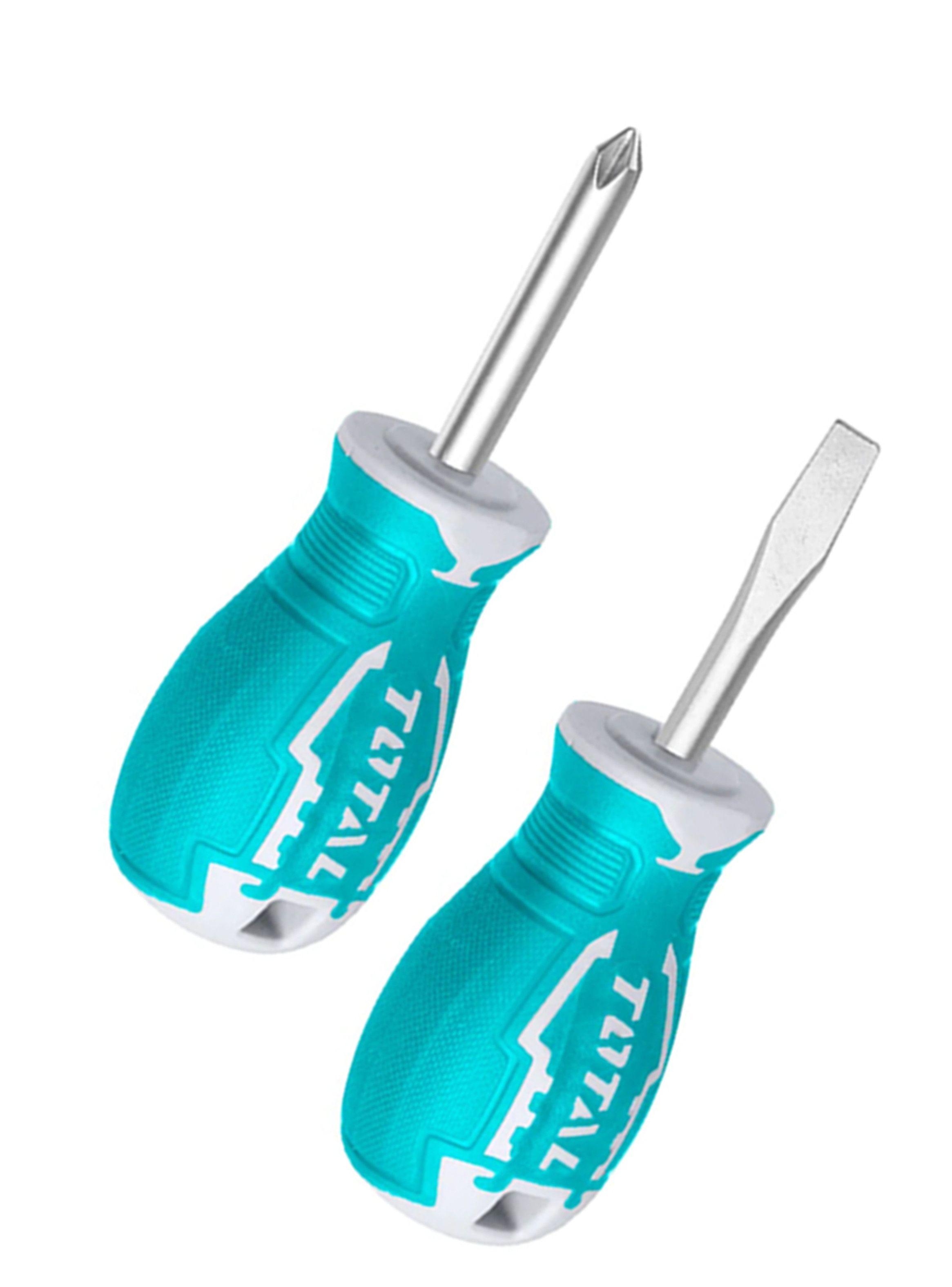Kit Juego Destornilladores 2 Piezas 38mm Total Thts20206  -2