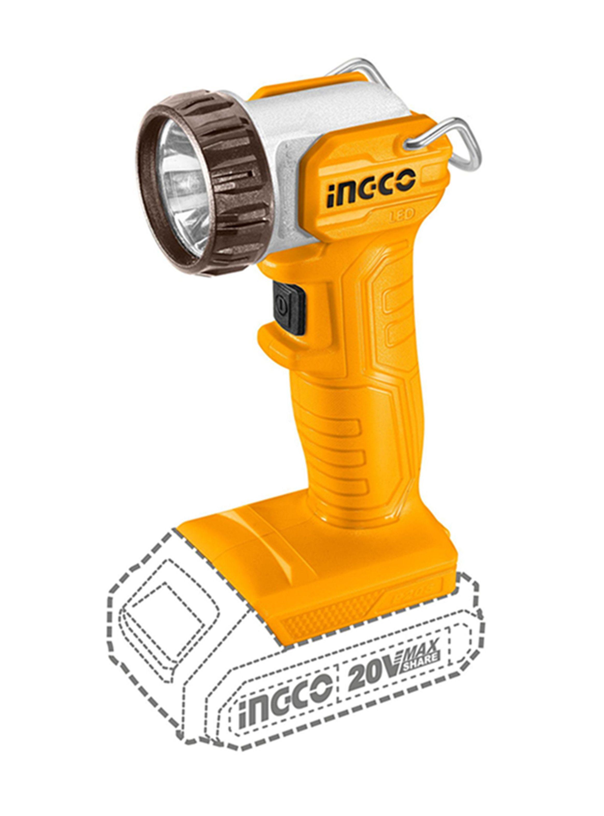 Linterna Led Inalámbrica 20v Ingco Cwli2038-0
