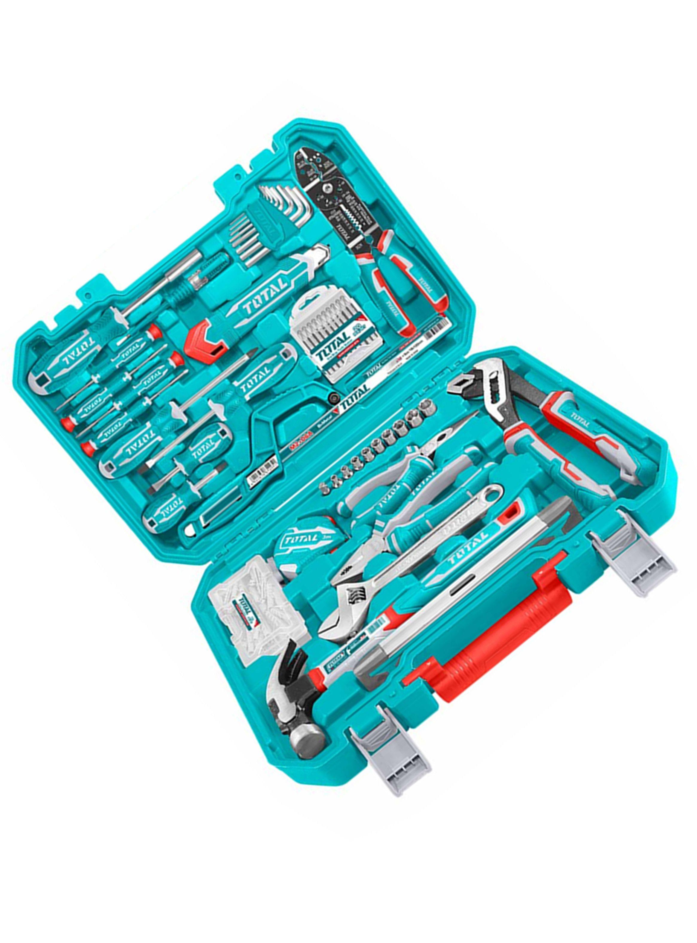Kit Maleta Herramientas Manuales 168 Pcs Total Thkthp21686-2