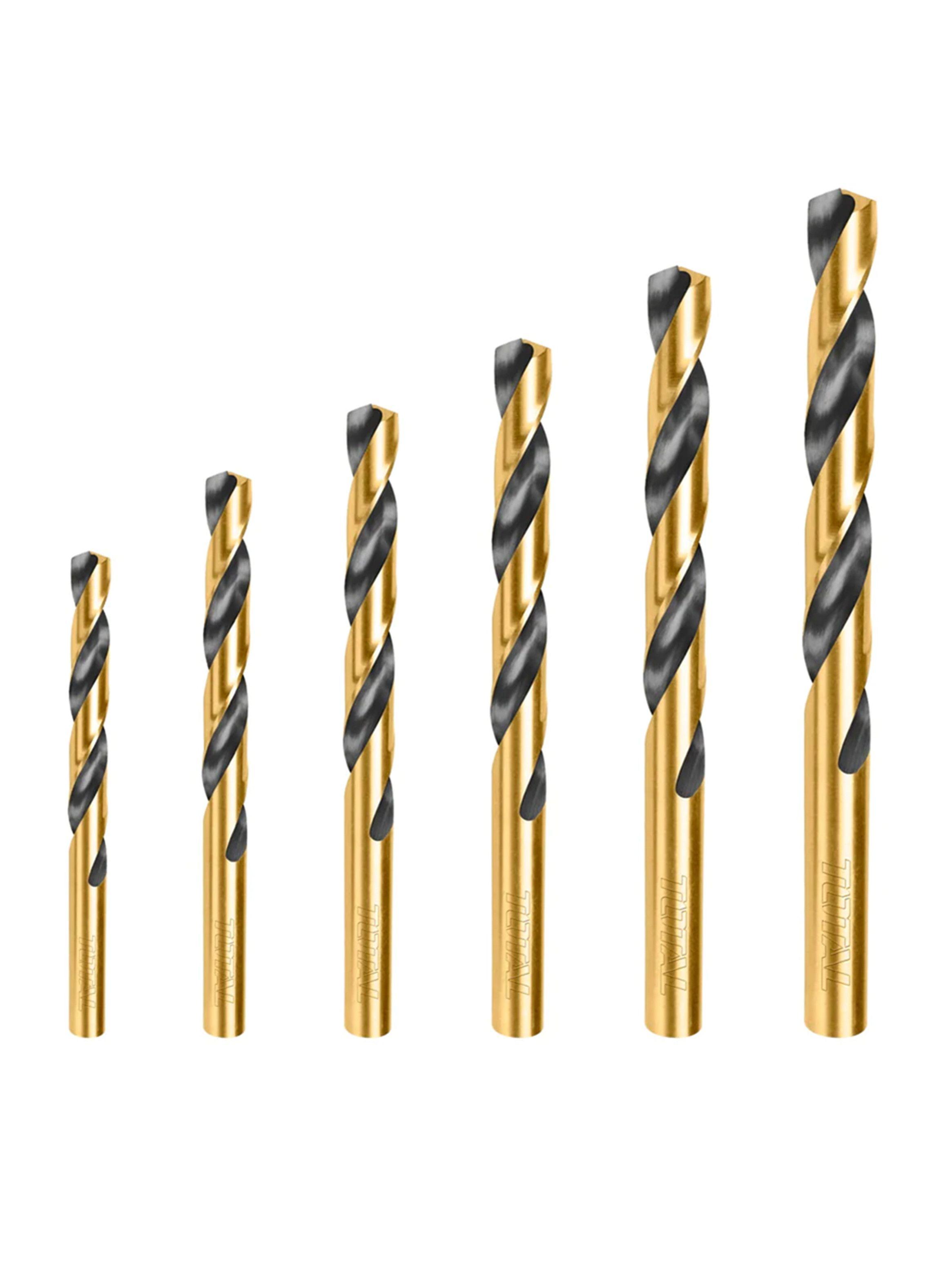 Set Brocas Para Metal 6 Piezas Total Tacsd0605-0