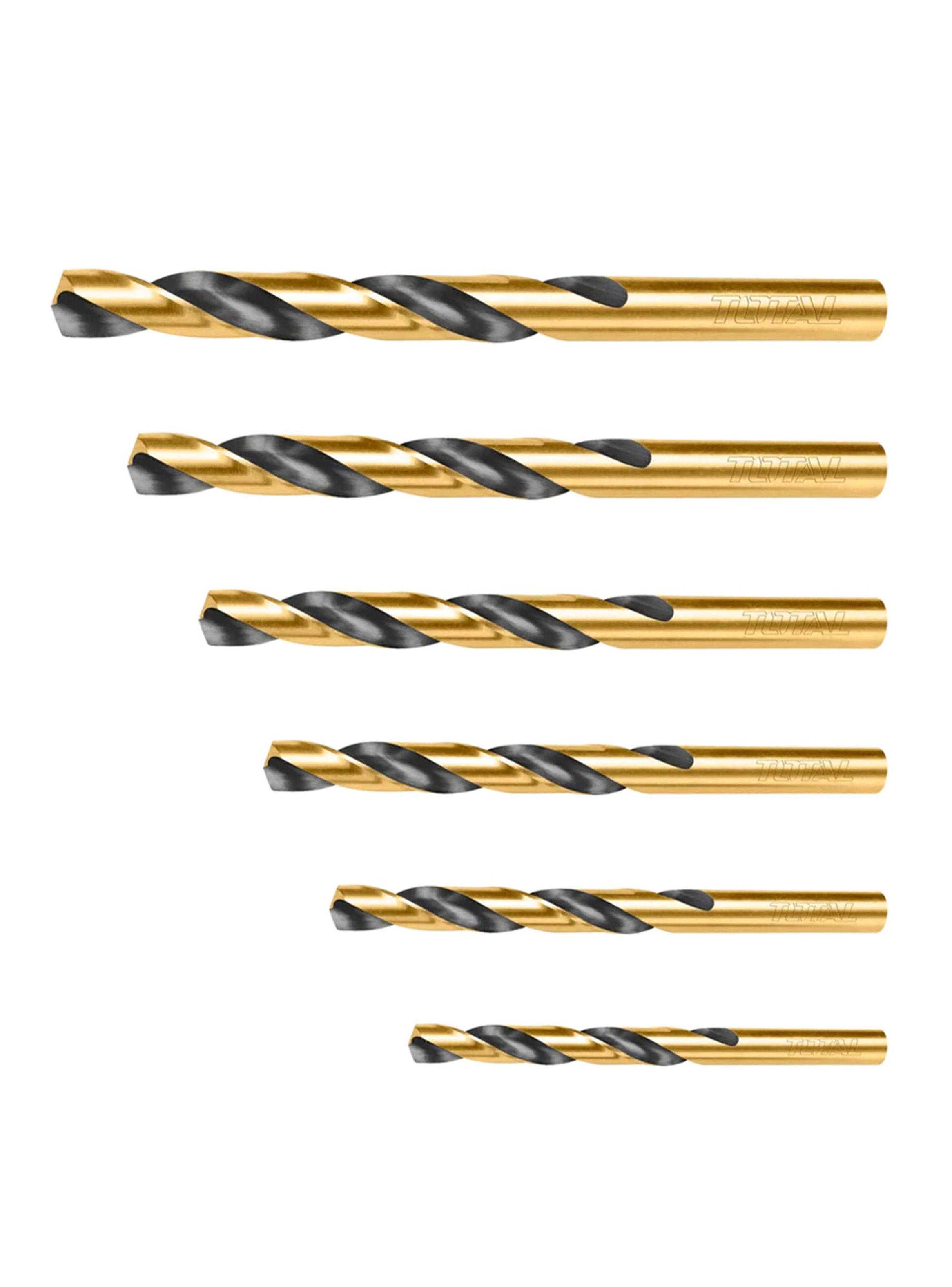 Set Brocas Para Metal 6 Piezas Total Tacsd0605-1