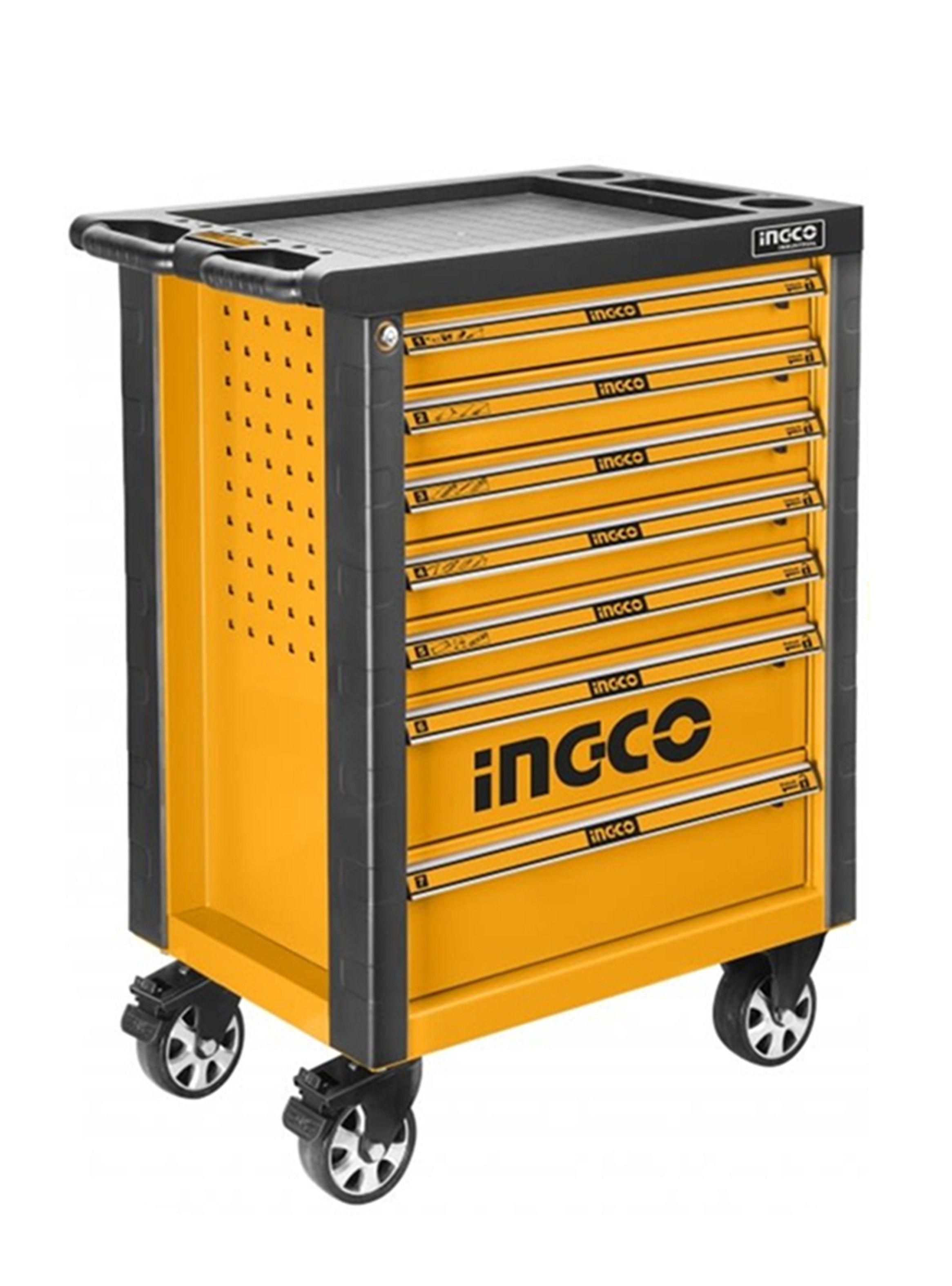 Carro Caja Metalico P/ Herramienta 7 Cajones Ingco Hdtc01072-0