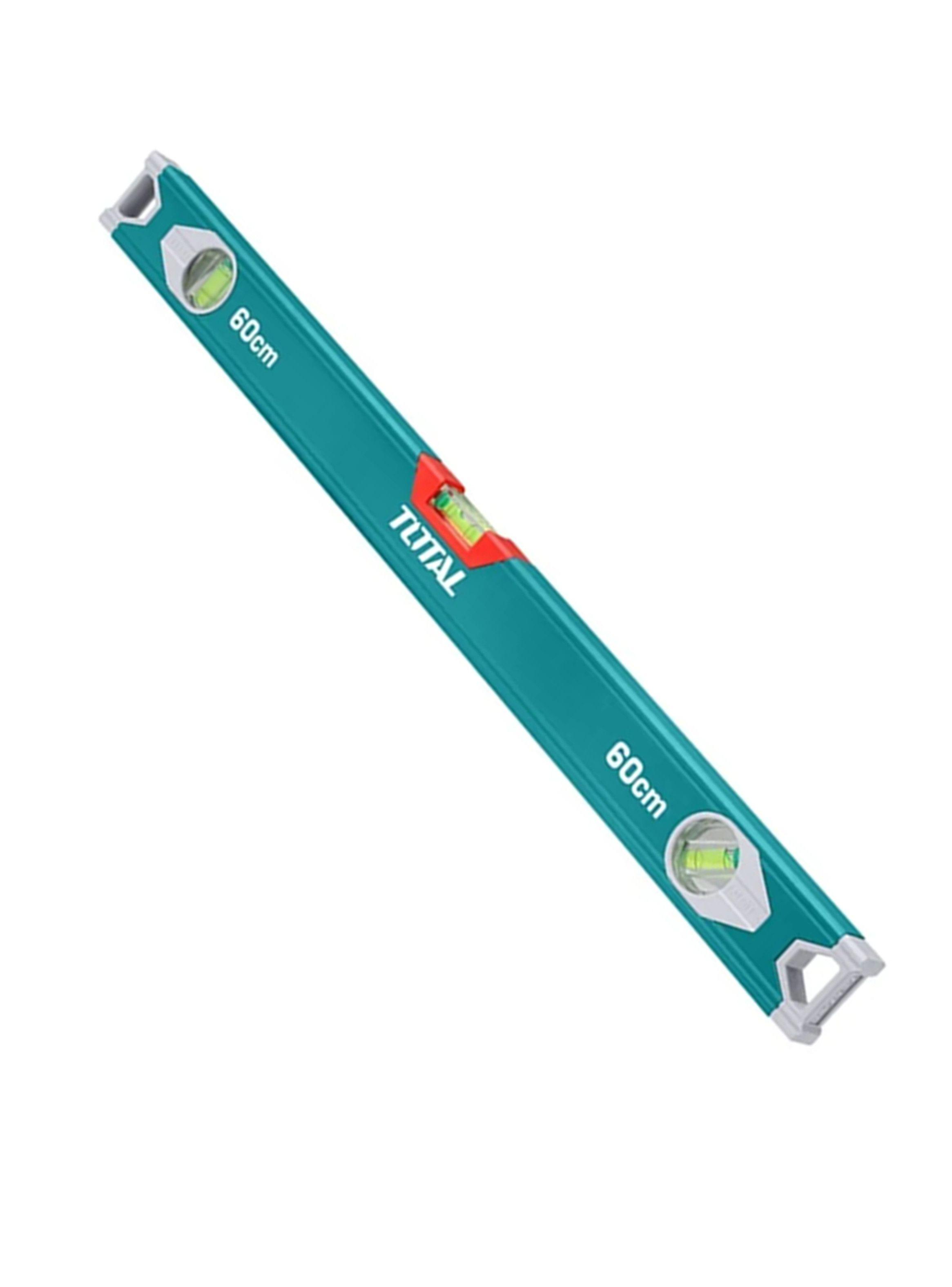 Nivel Aluminio 3 Burbujas 60cm Total Tmt26016-1