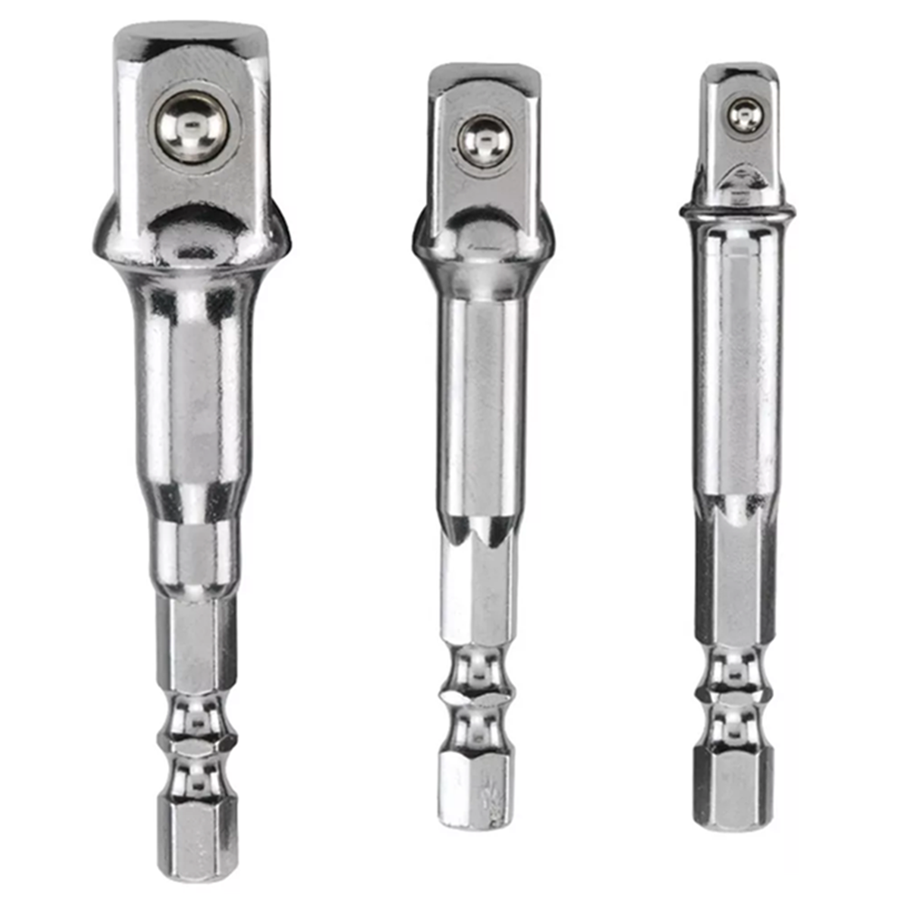 Juego 3 Adaptadores Dados Cuadrante 1/2 3/8 1/4 Kwb 105310-0