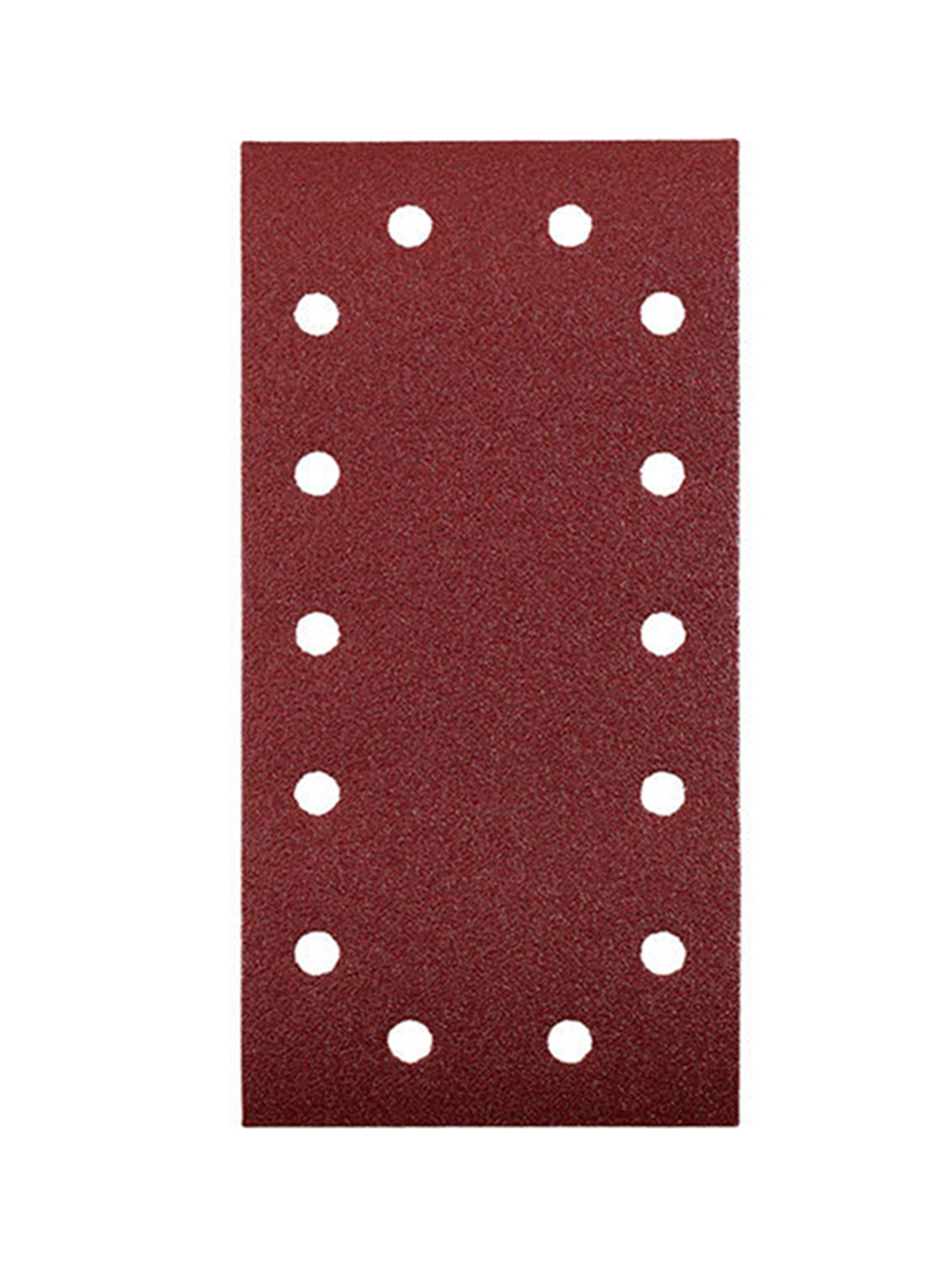 5 Hojas De Lija Abrasivas 115x230mm Grano 40 Kwb-0