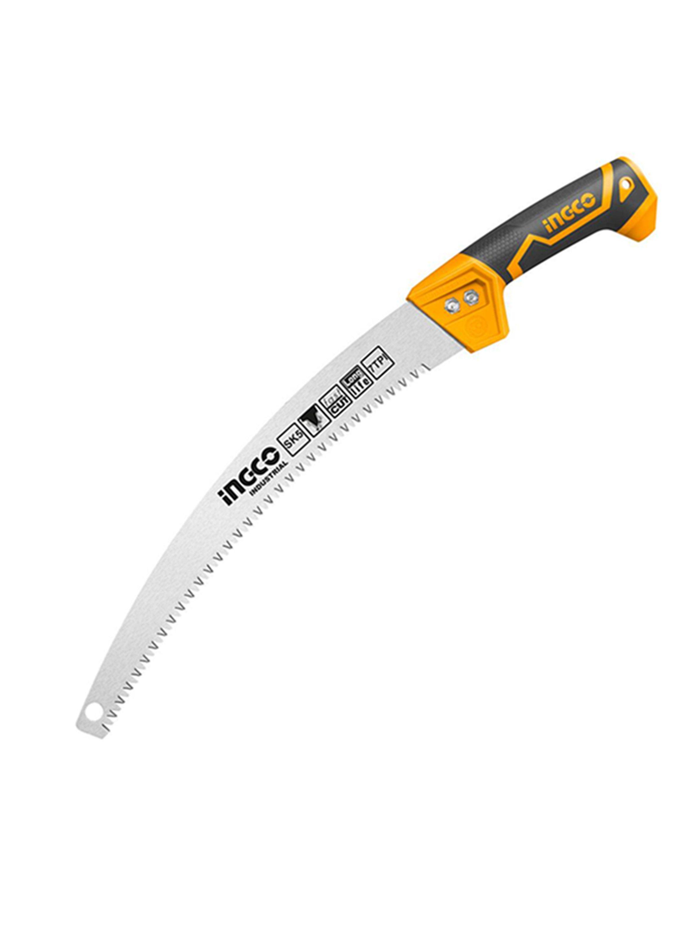 Sierra Serrucho Curvo Para Podar 13 Pulgadas Ingco Hps3308-2