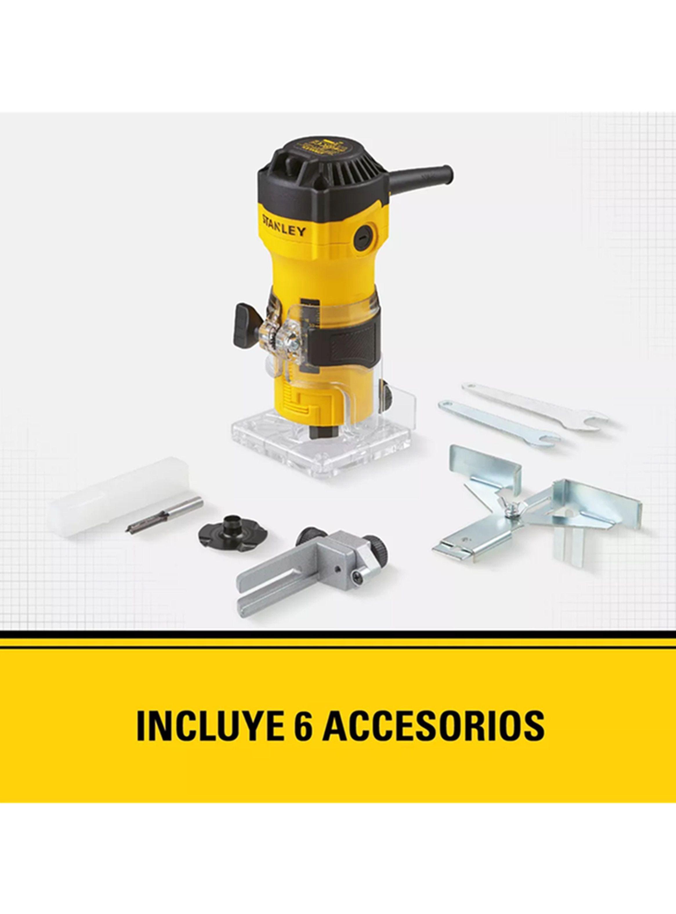 Fresadora Router Tupi De Mano 550w 1/4 Stanley St55-b2c-2