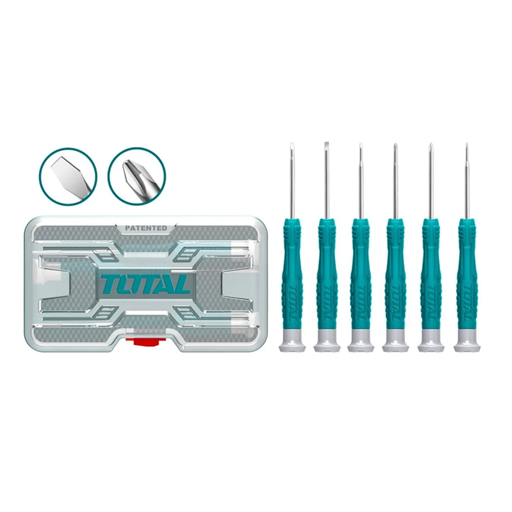 Set Destornilladores De Precision 6 Piezas Total-1