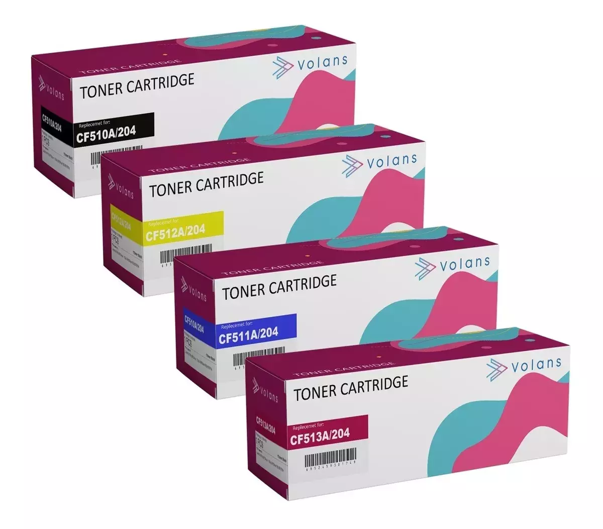 Pack Toner Altenativo Cf510a / Cf511a / Cf512a / Cf513a-0