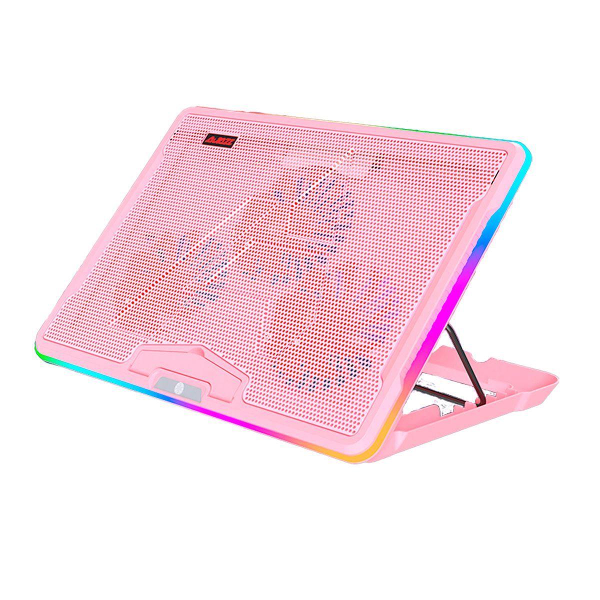 Base Enfriadora Para Notebook Rgb - Ajazz Anc160 Rosa-0