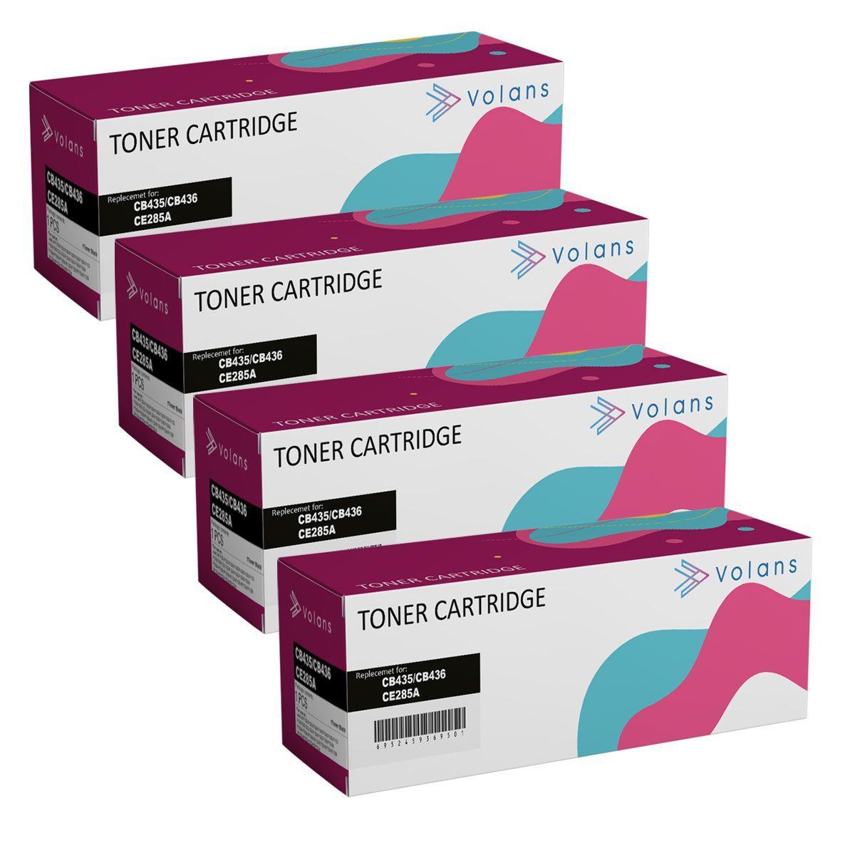 Pack 4 Toner Alternativo Ce285a 85a-0