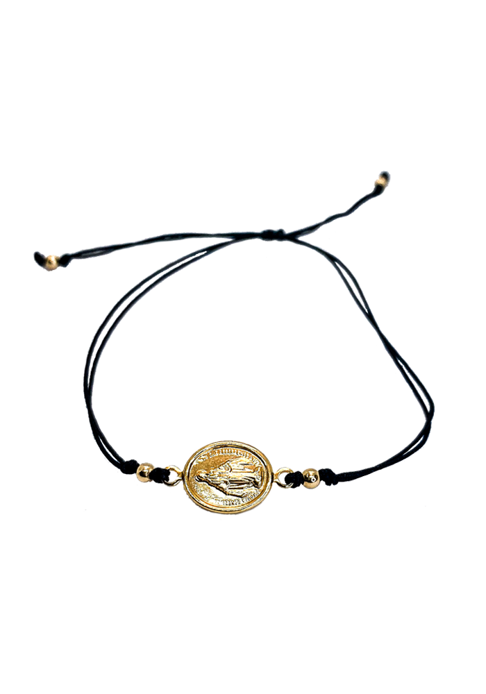 Pulsera Virgen Horizontal Simple-0