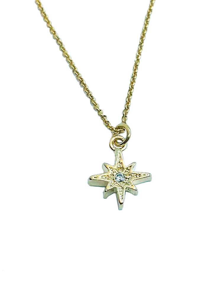 Collar Estrella Cristal Nueva-0