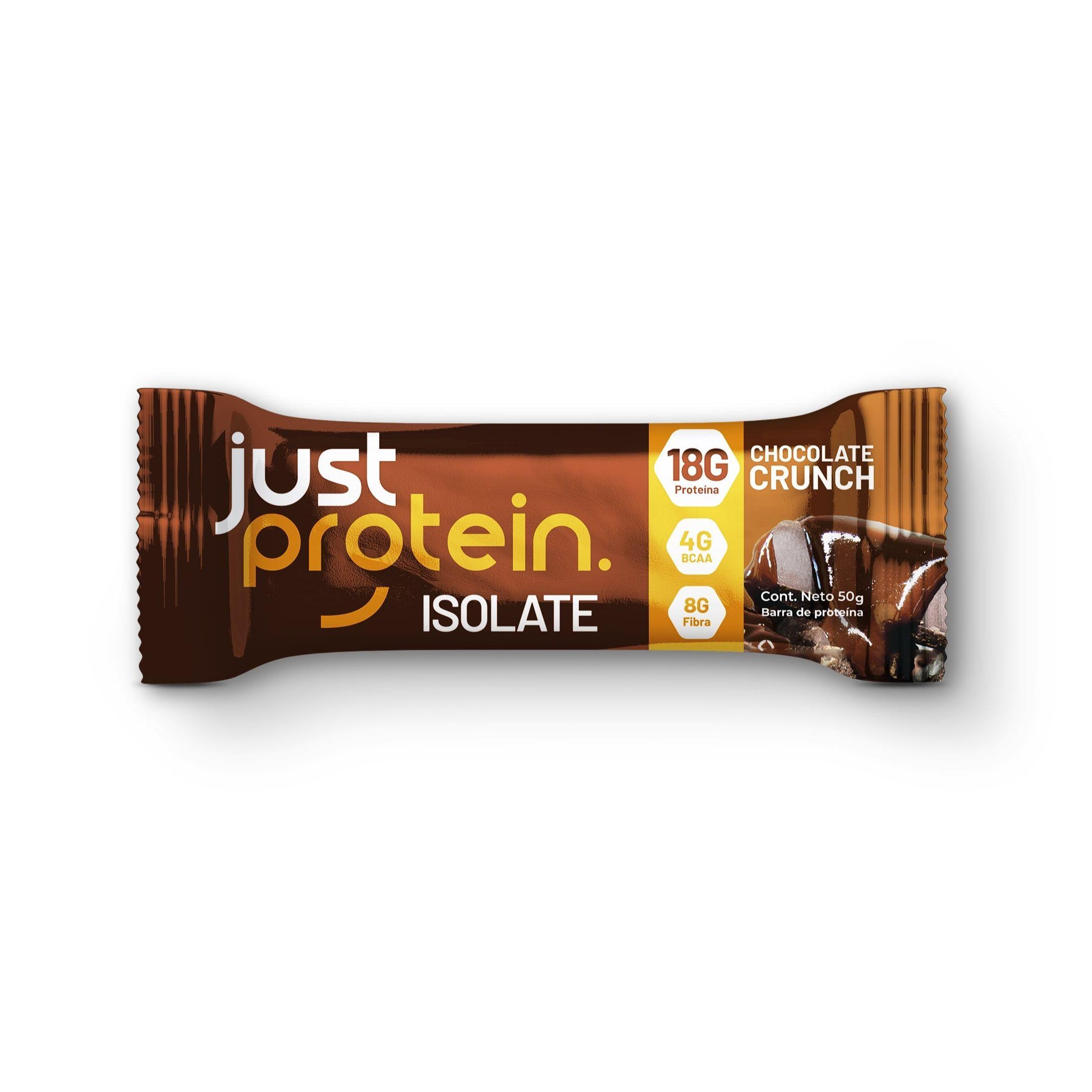 Barra proteína aislada Chocolate Crunch 12un-1