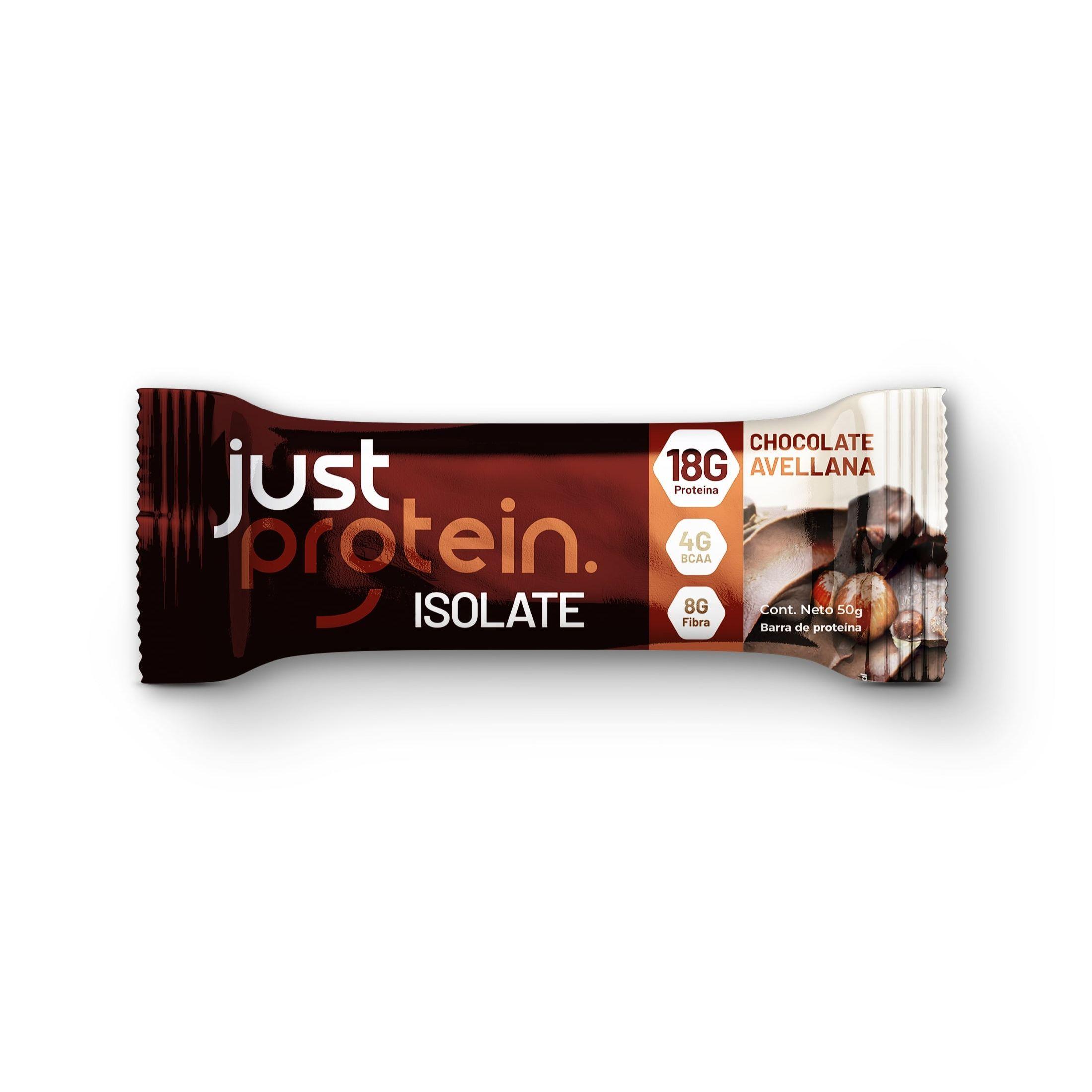 Barra proteína aislada Chocolate Avellana 12un-1