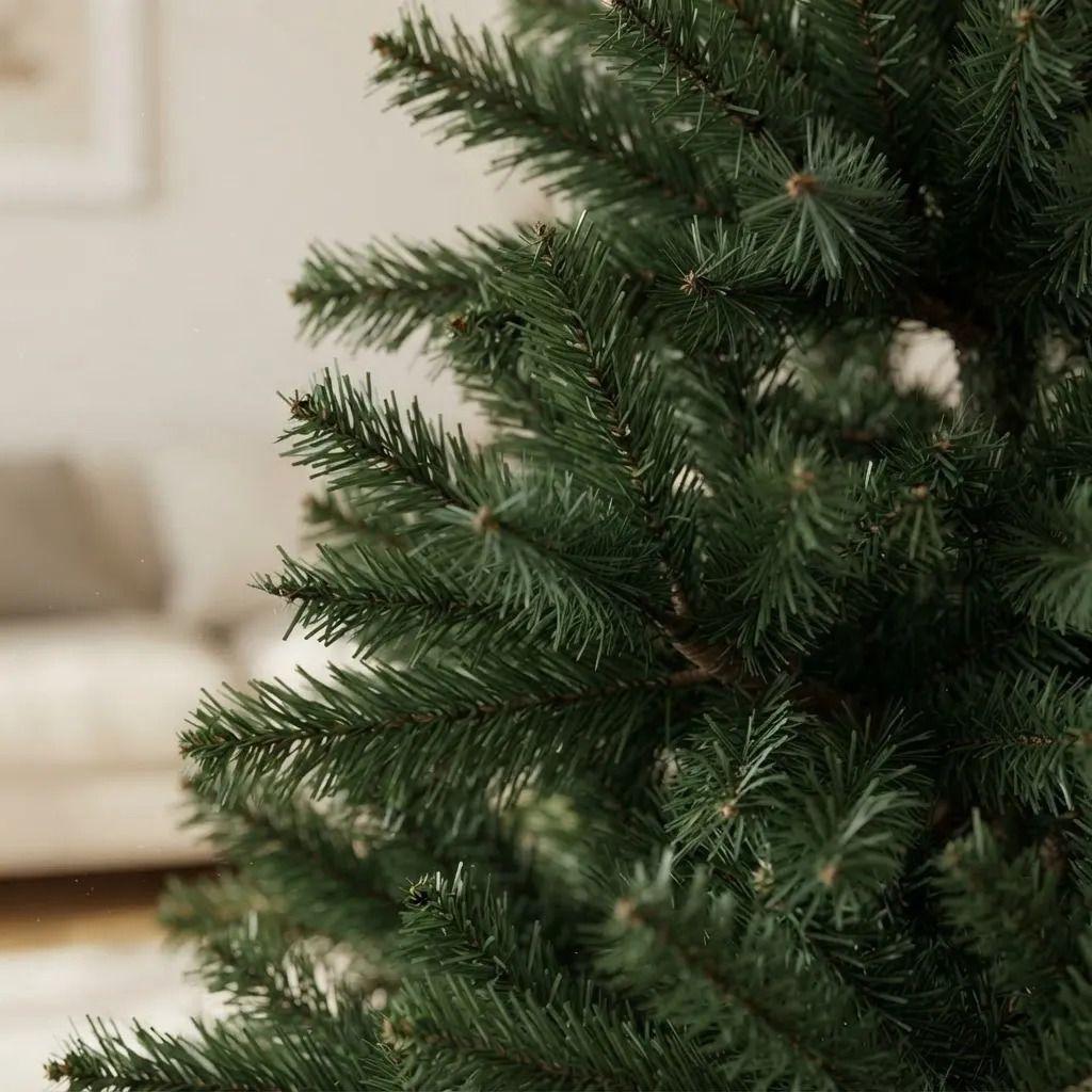 Arbol De Navidad Artificial Verde 150 Cm Con Base Verde-4