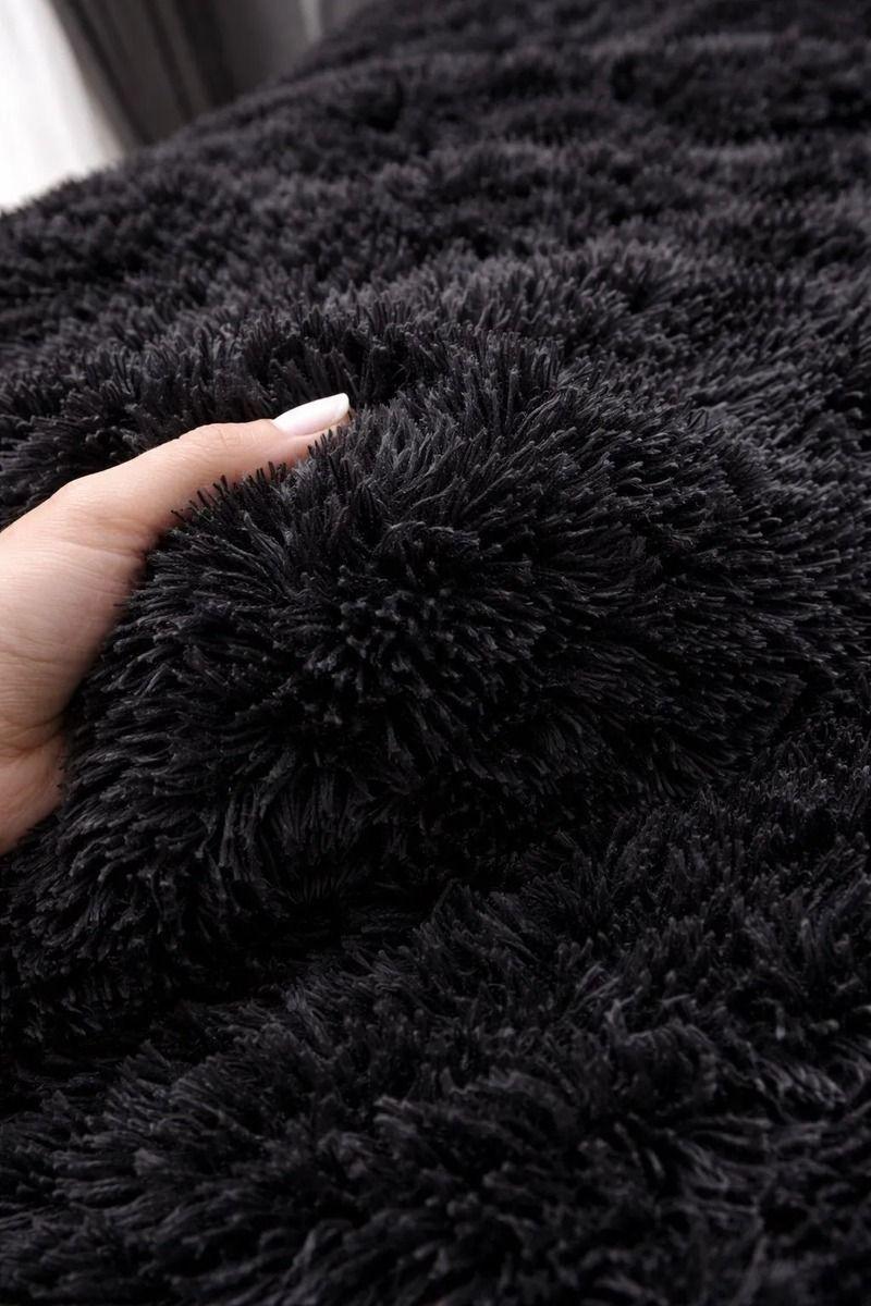 Alfombra Rectangular Peluda 150x200 cm Pelo Largo Super Suave-9