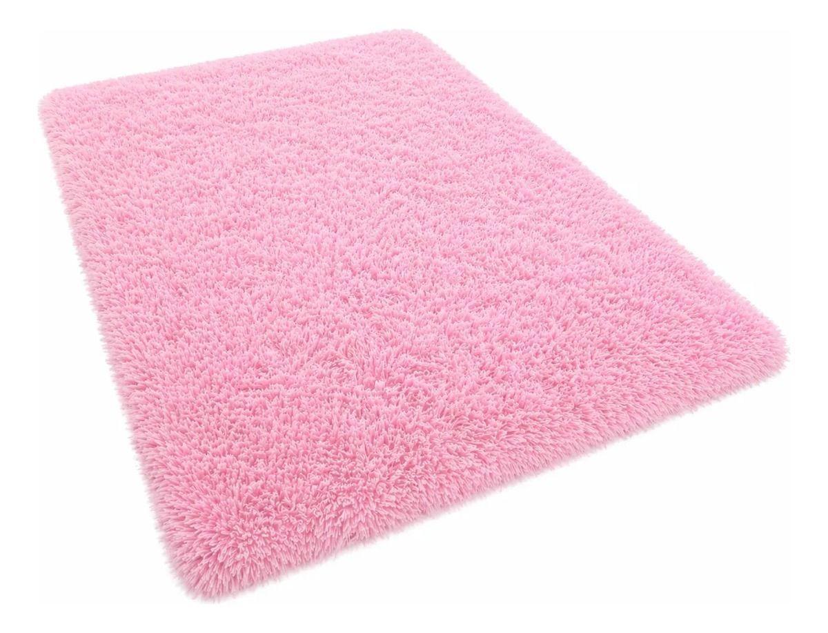 Alfombra Rectangular Peluda 150x200 cm Pelo Largo Super Suave-0