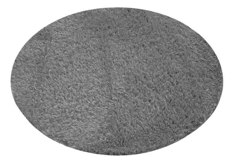 Alfombra Redonda Peluda 150 cm Pelo Largo Super Suave-0