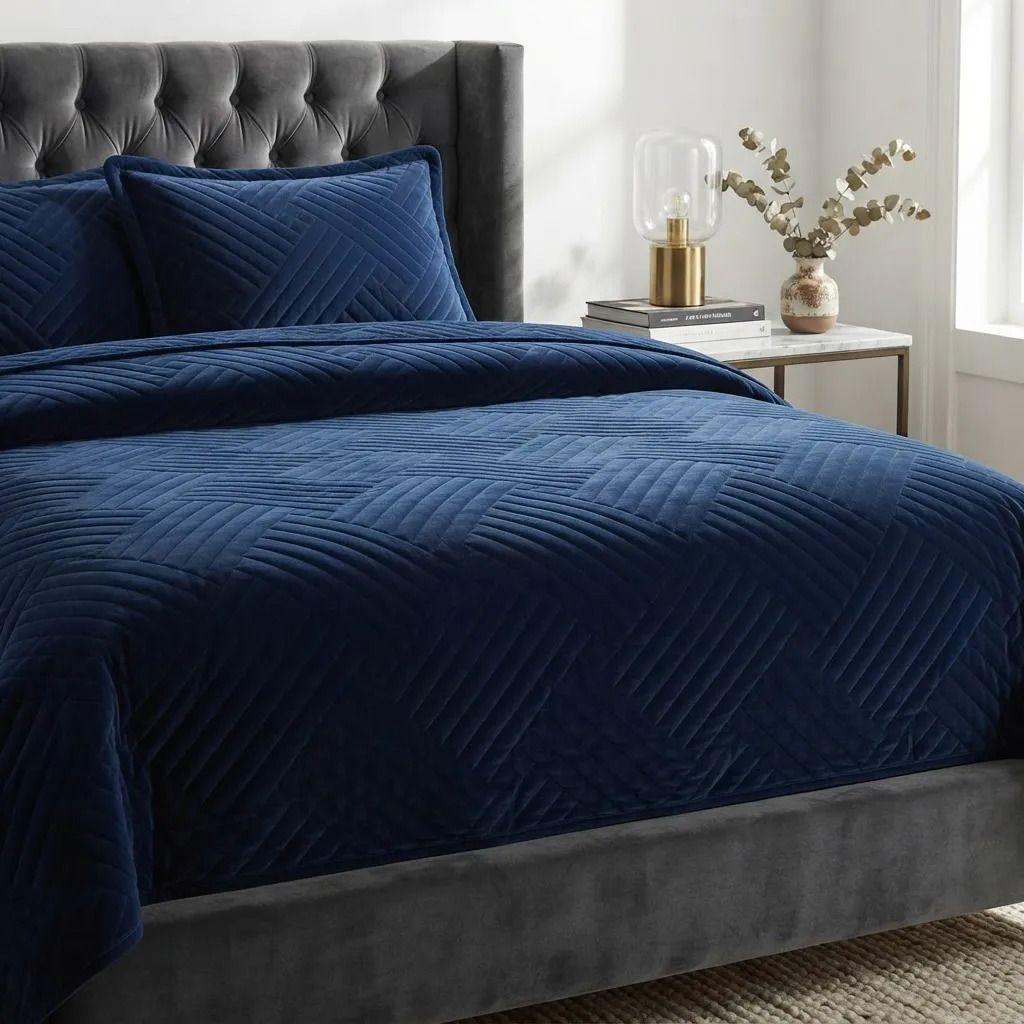 Cubrecama Quilt 1 5 Plazas Cobertor Verano Liviano con 1 Funda-1