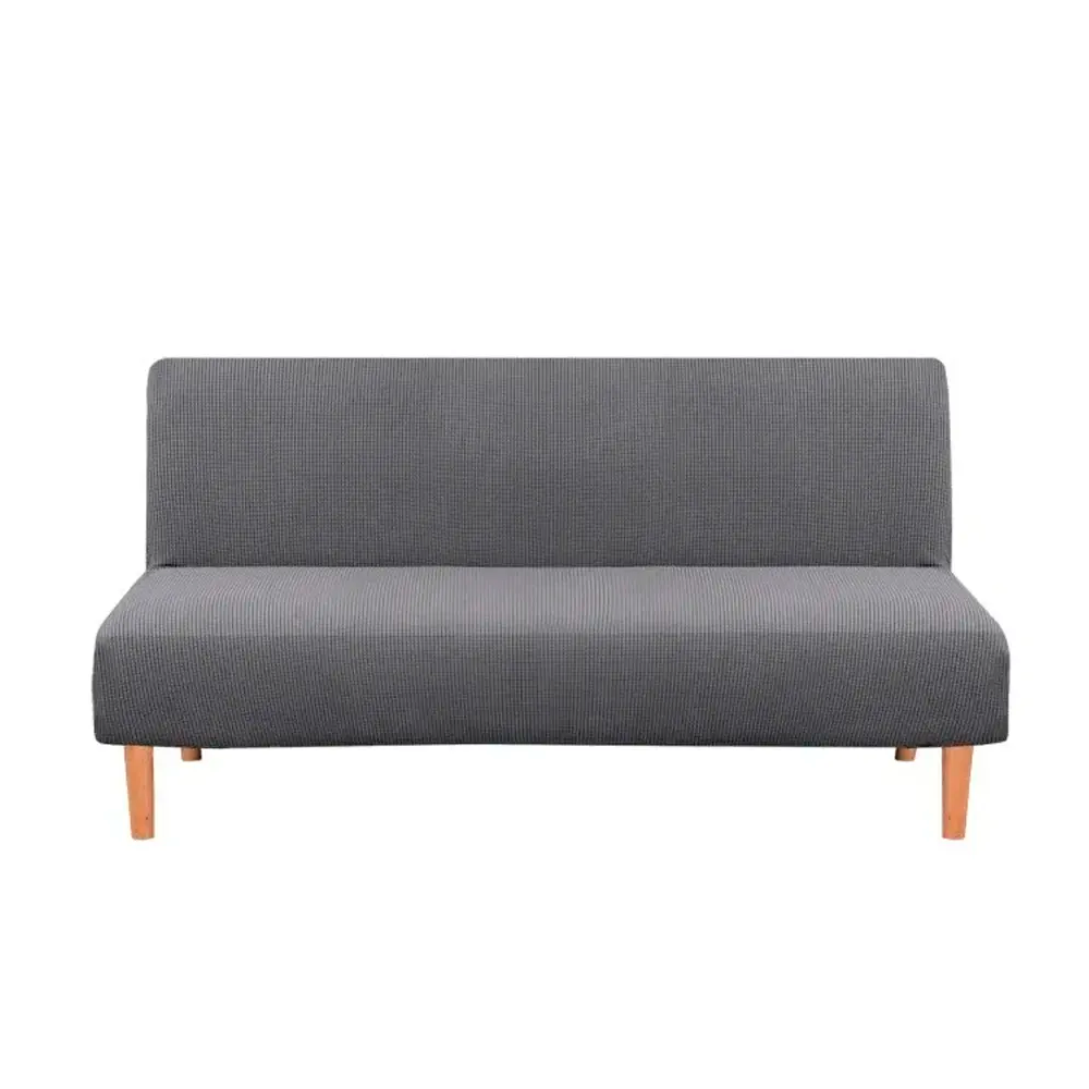 Funda Para Futon Sofa Tela Gruesa Textura Colores Sillon Liso-0
