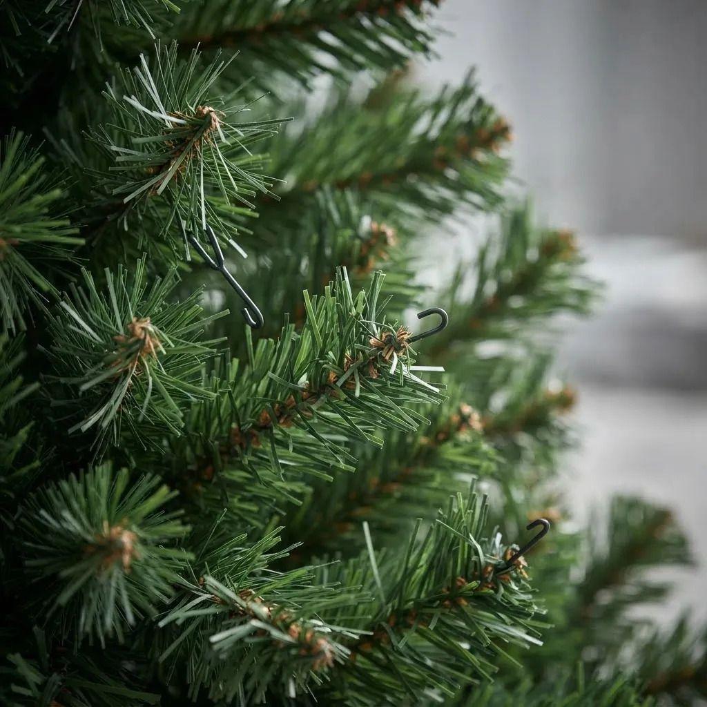 Arbol De Navidad Artificial 180 Cm Verde Oscuro Con Base Verde-5
