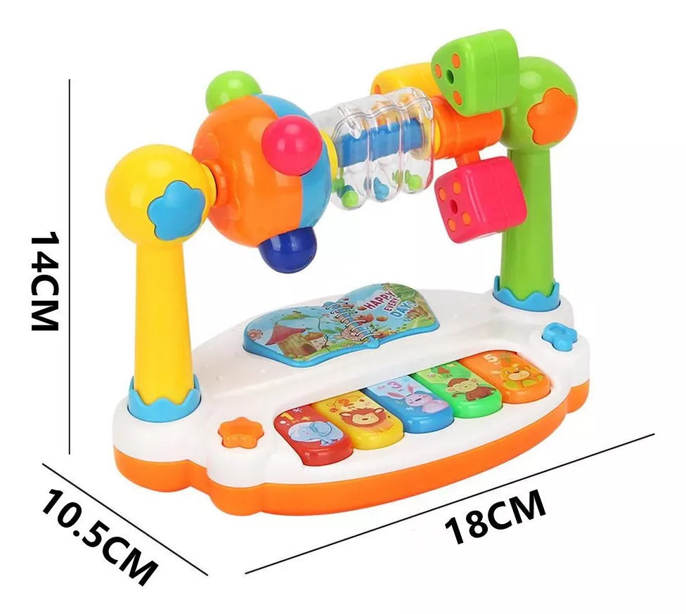 Piano Con Sonido Musical Para Bebés Estimulación Temprana-2
