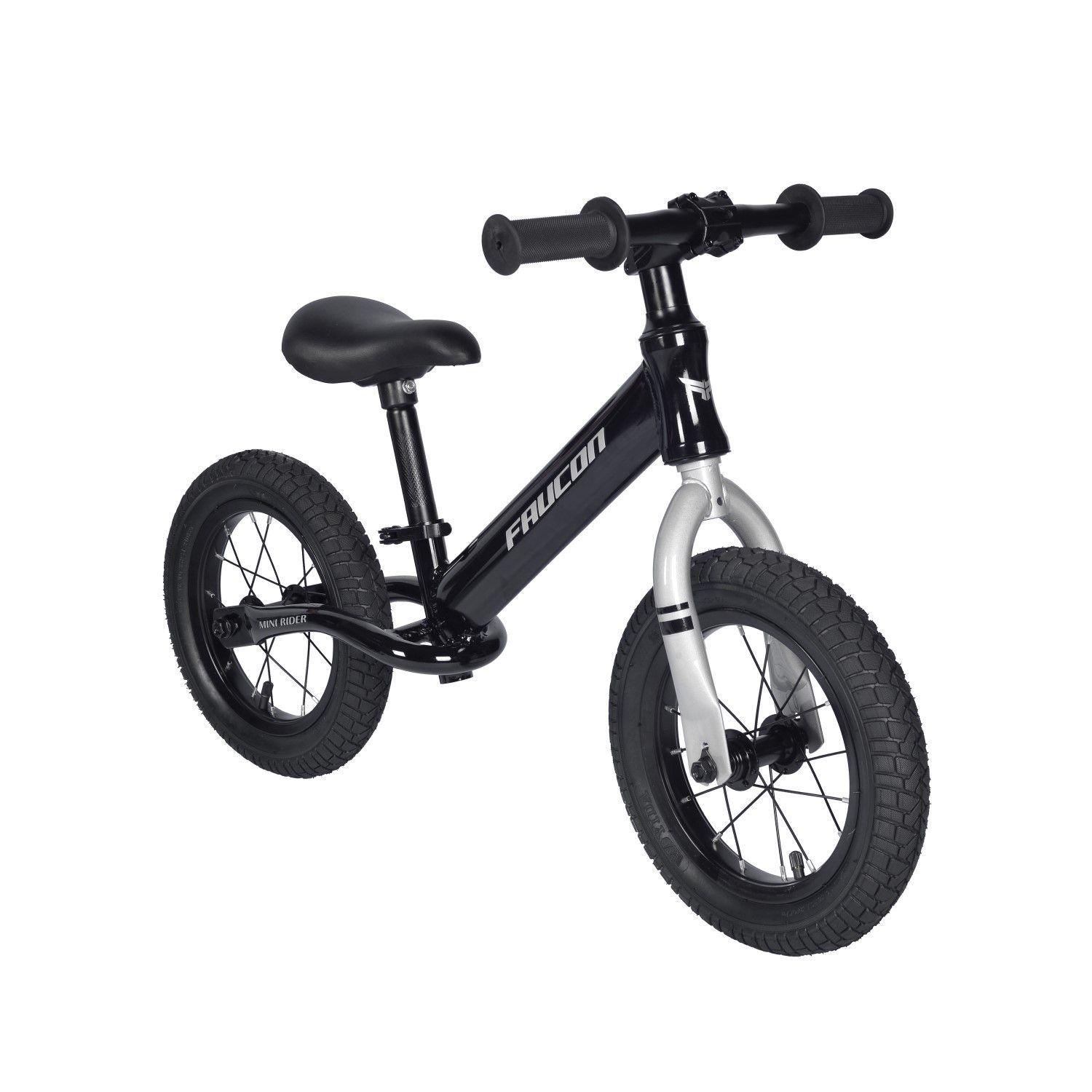 Bicicleta Equilibrio Balance Minirider Aro 12 Negro-2