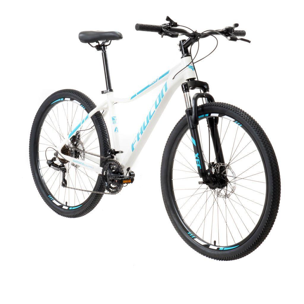 Bicicleta Faucon Mountain Bike Mujer Nilo Blanco/Celeste Aro 27.5 M-1