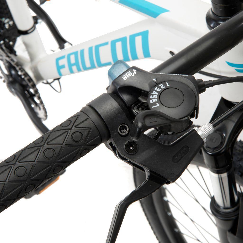 Bicicleta Faucon Mountain Bike Mujer Nilo Blanco/Celeste Aro 27.5 M-4