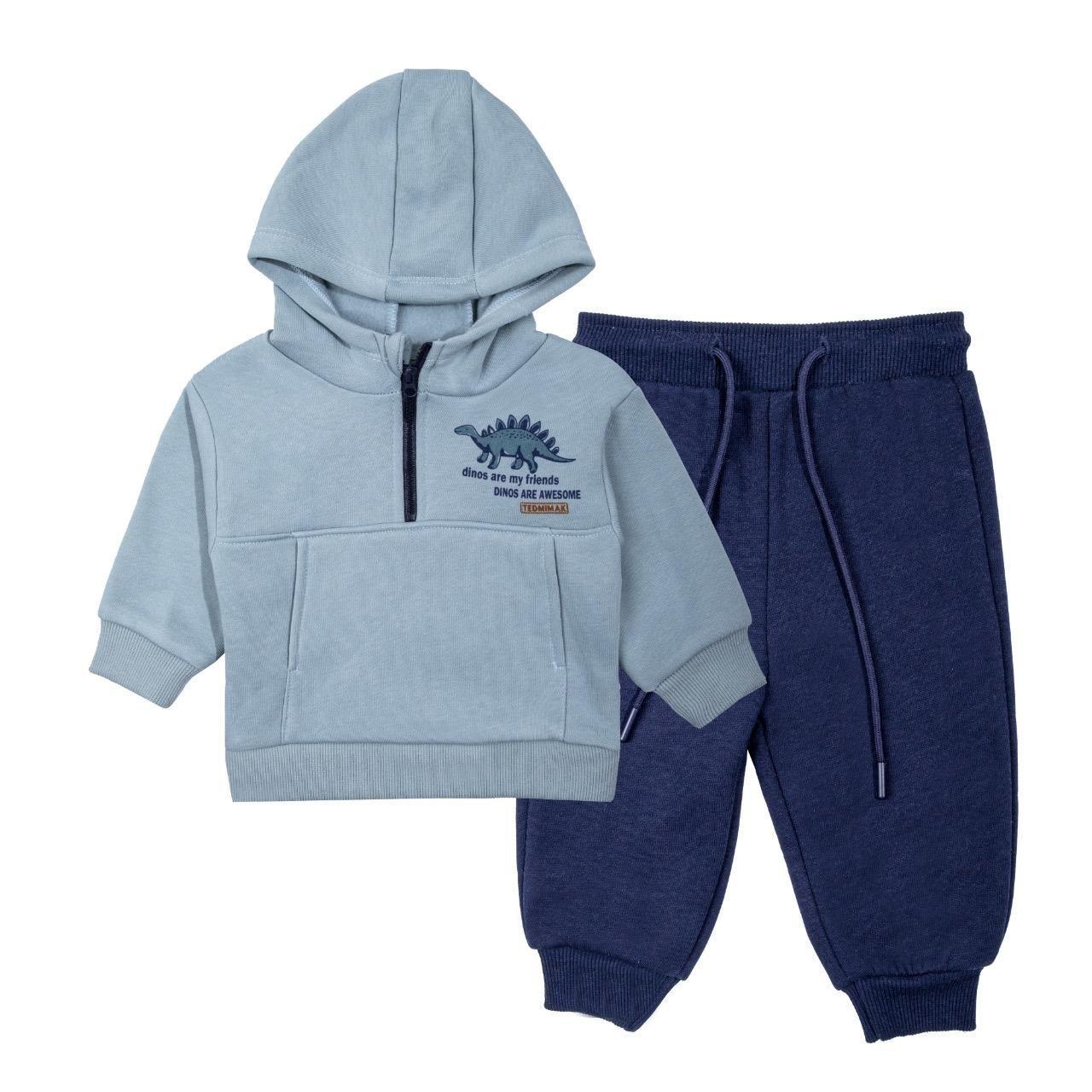 BUZO 2 PIEZAS ALGODON AFRANELADO-0