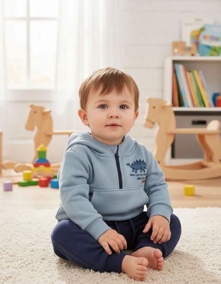 BUZO 2 PIEZAS ALGODON AFRANELADO-1