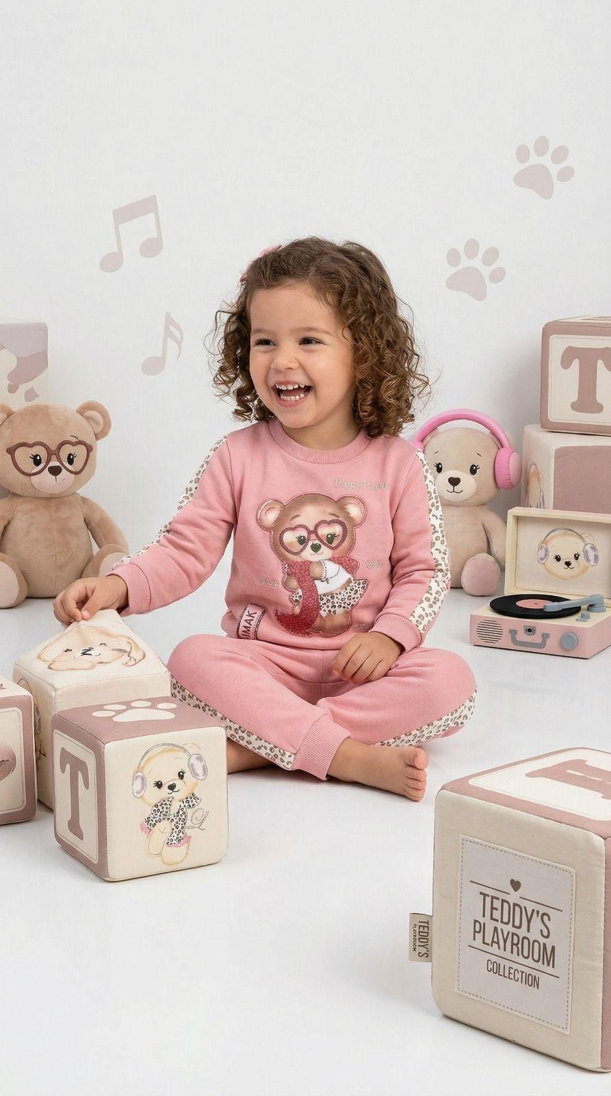 BUZO NI A BUFANDA ROSADA 3 PIEZAS-1