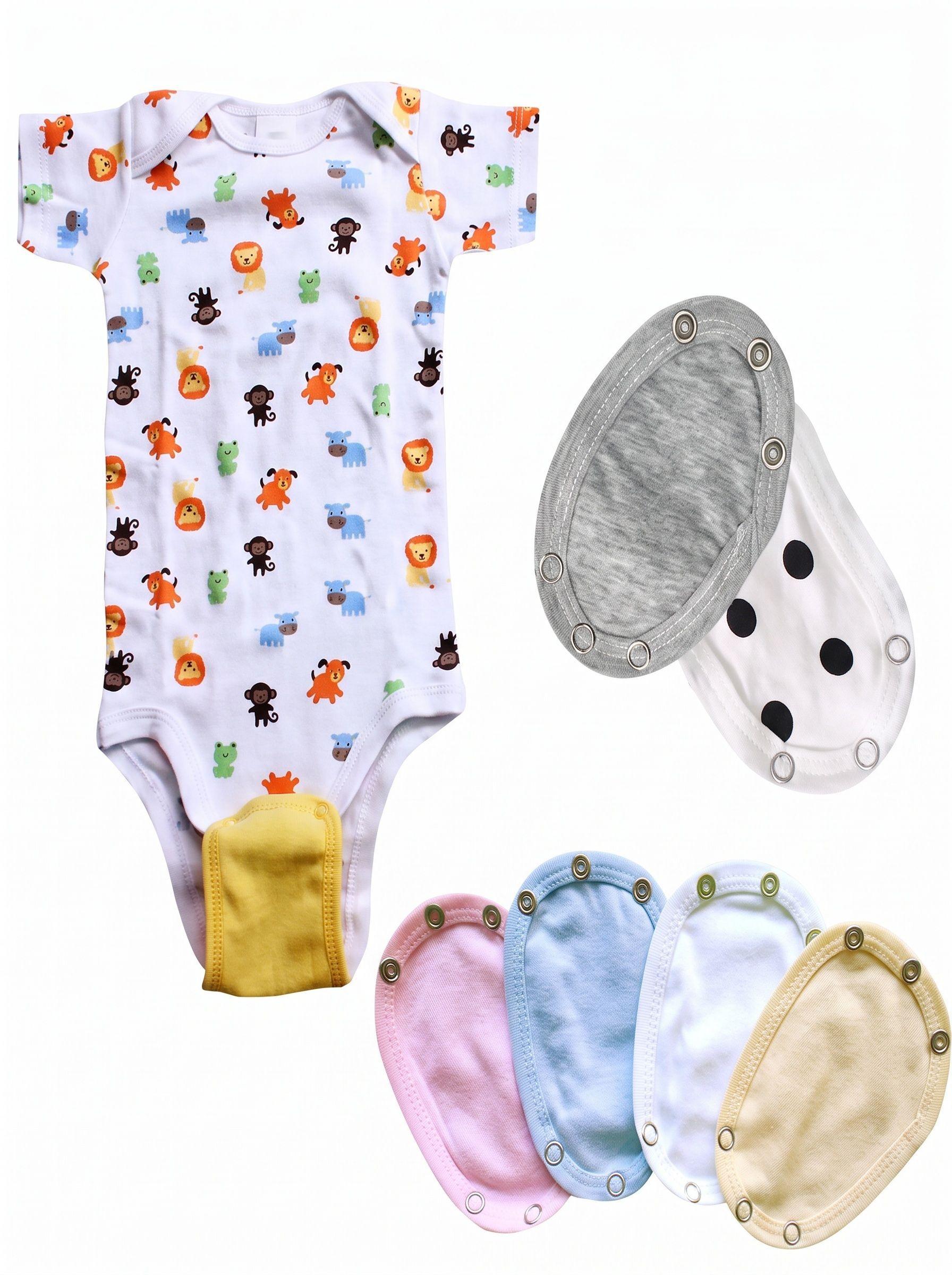 Extensor De Bodys Bebe Algodon Pack 3 Unidades-2