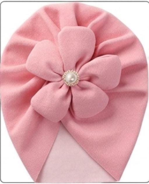 GORRO TURBANTE PARA NI A 0 A 12 MESES-0