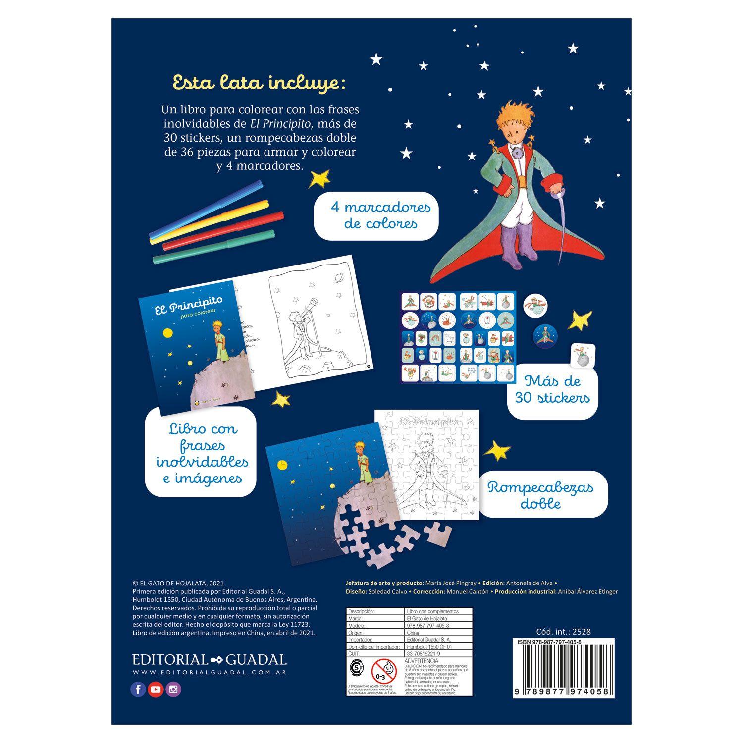 LIBRO El Principito Editorial Guadal-3