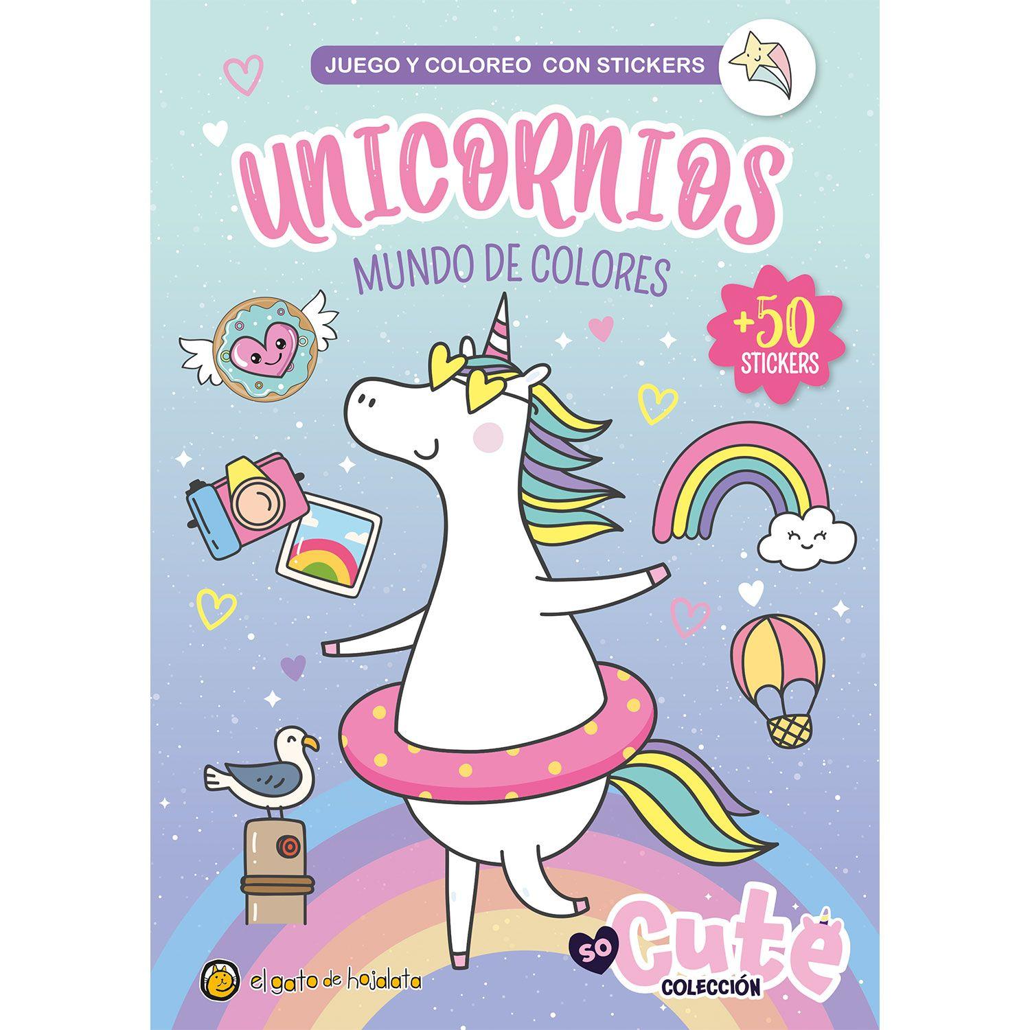 Libro Pack Libros Para Colorear Kawai So Cute-5