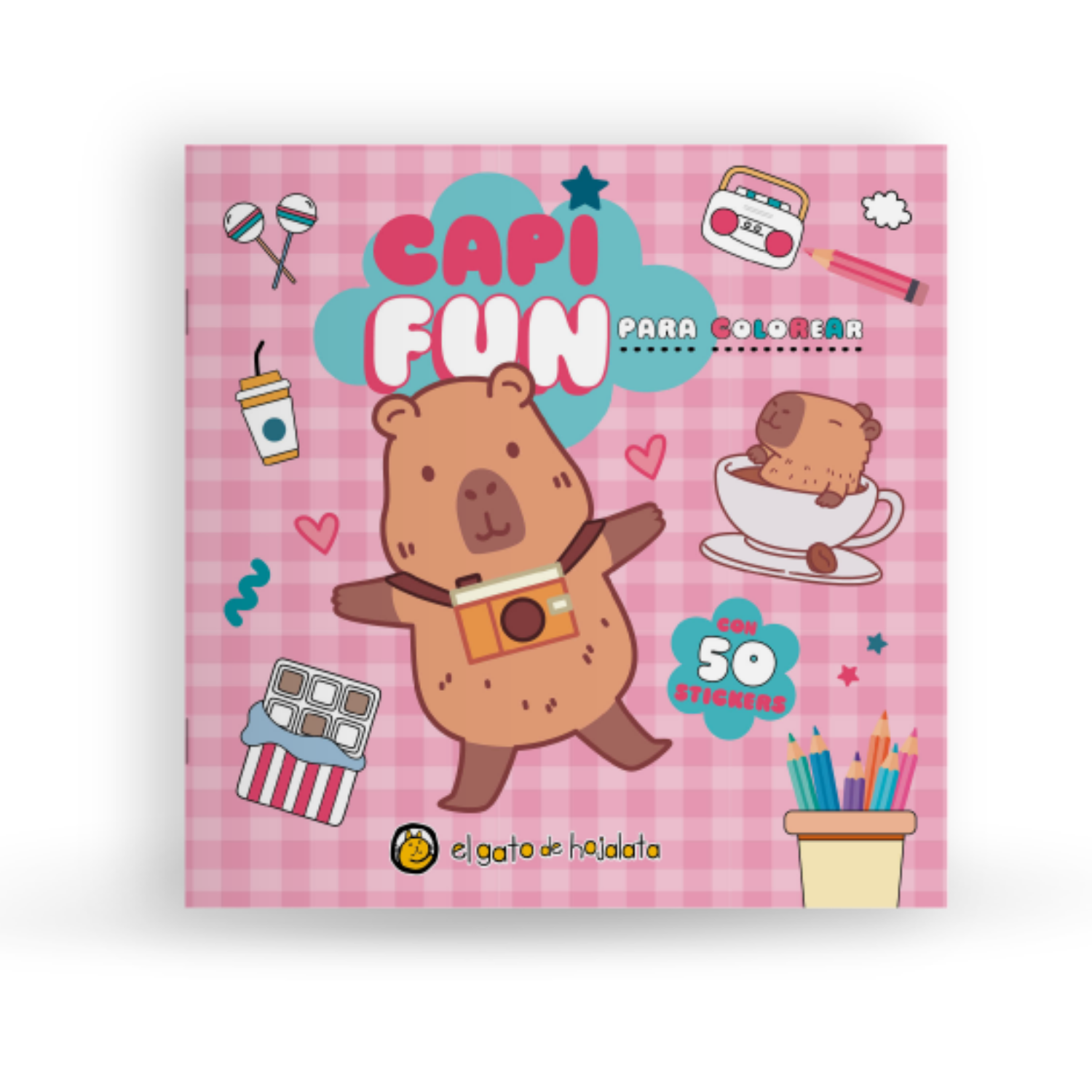 Libro FUN *CAPI PARA COLOREAR MÉXICO*-0