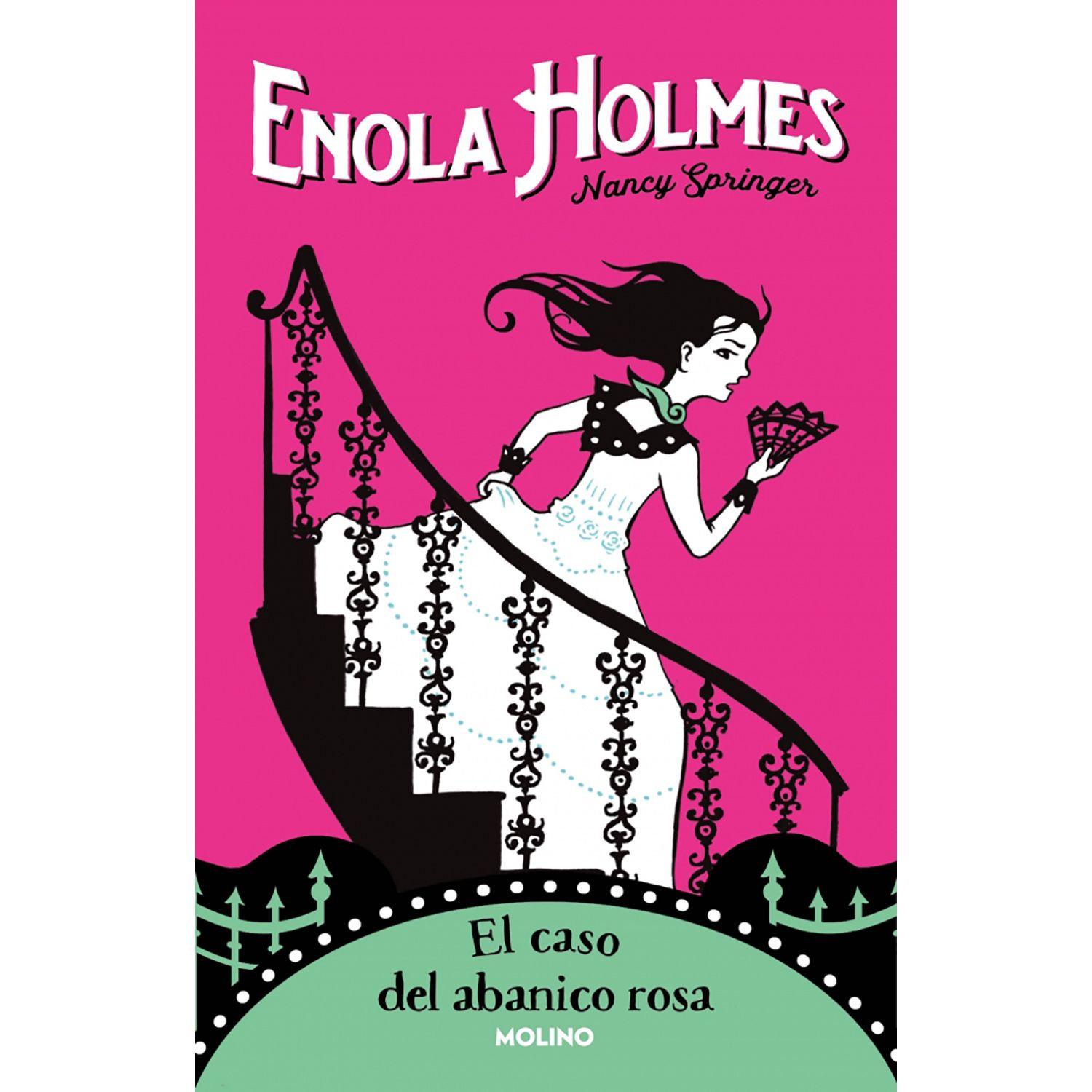 LIBRO Enola Holmes 4 - El Caso Del Abanico Rosa-0