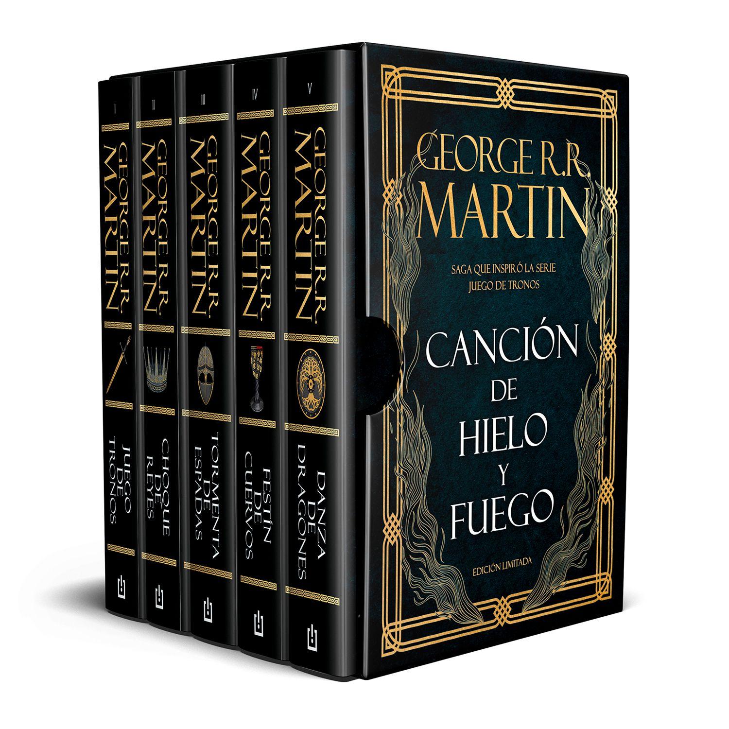 Libro Estuche Canción De Hielo Y Fuego (Edición Limitada)-0