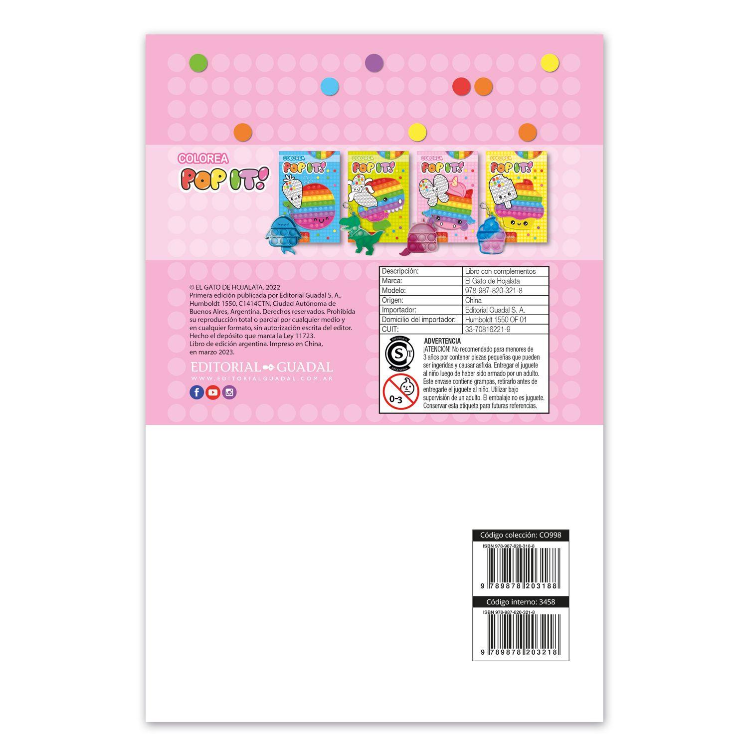 LIBRO Unicornios - Pop It-3