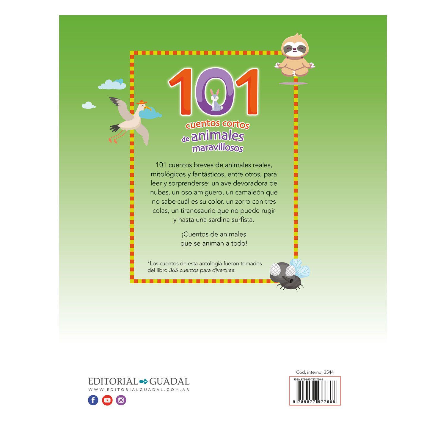 LIBRO 101 Cuentos Cortos De Animales Maravillosos-2