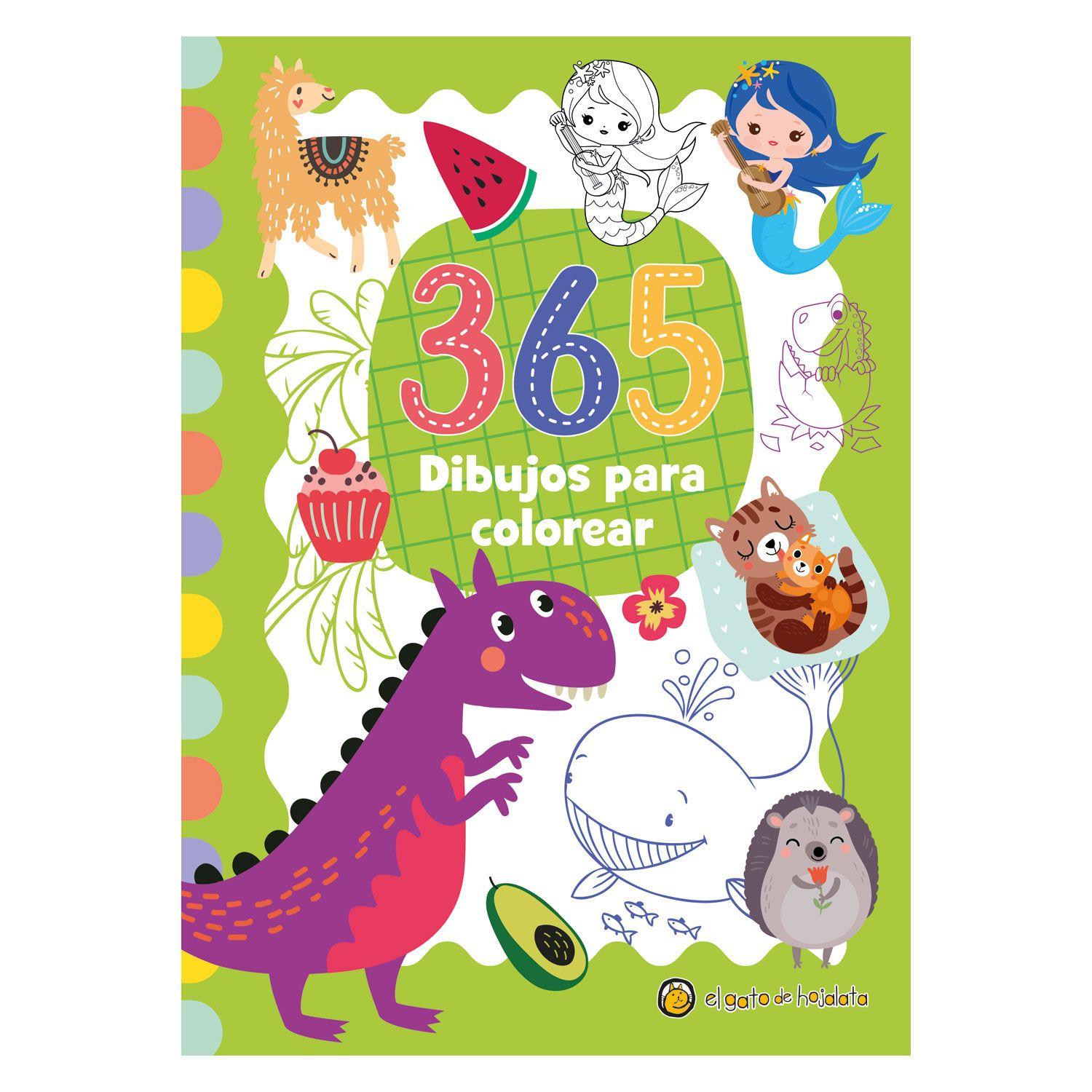 Libro 365 Dibujos Para Colorear-0