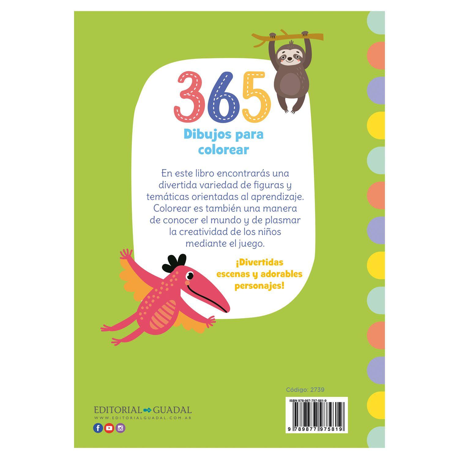 Libro 365 Dibujos Para Colorear-1