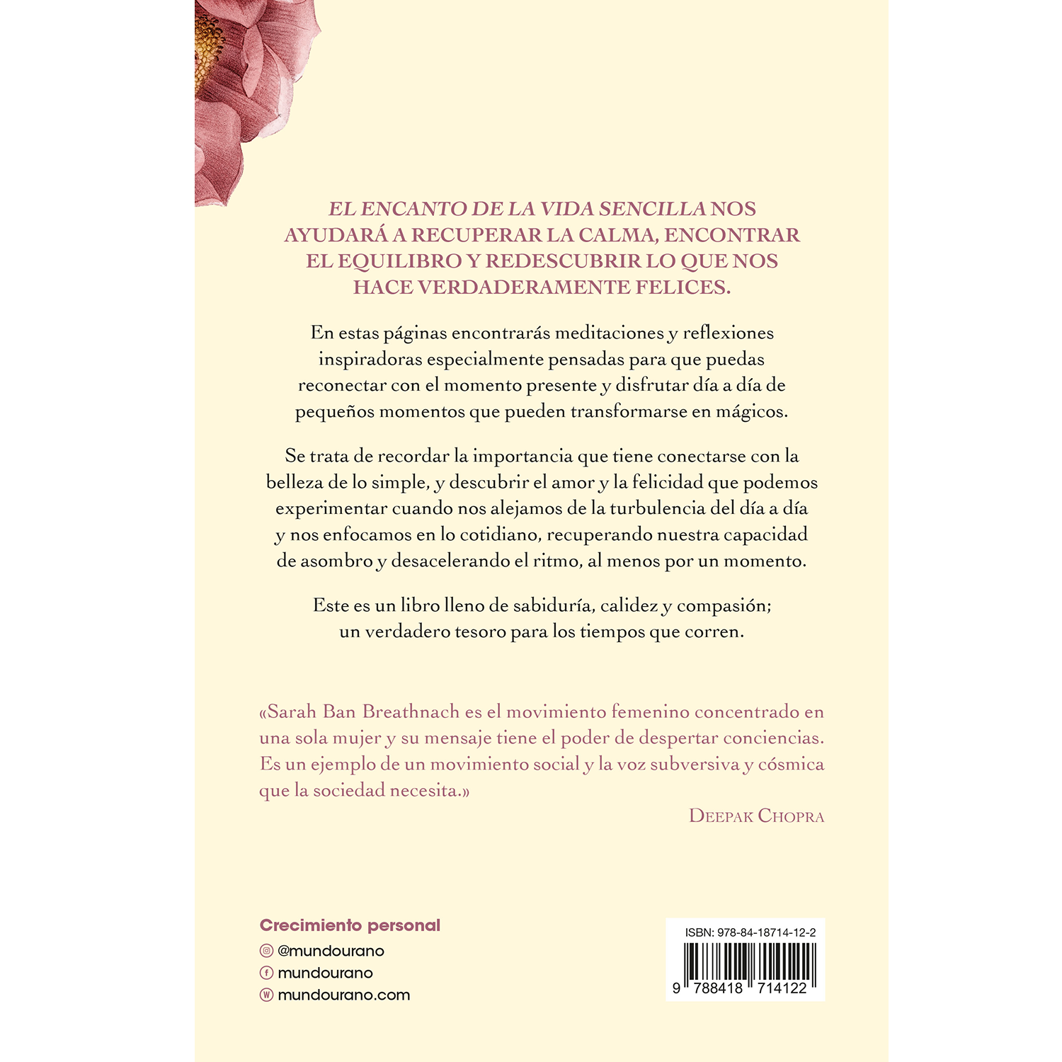 LIBRO Encanto De La Vida Sencilla, El-1